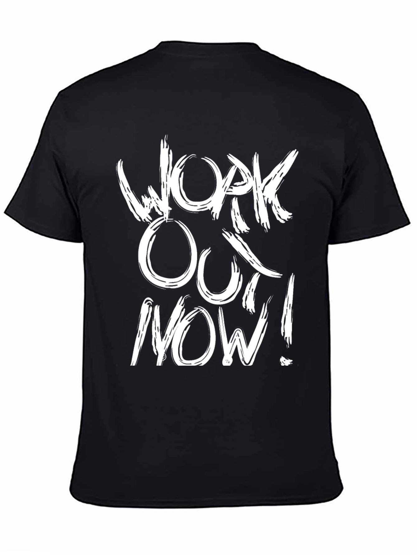Workout Now! Graphic Tee - Black