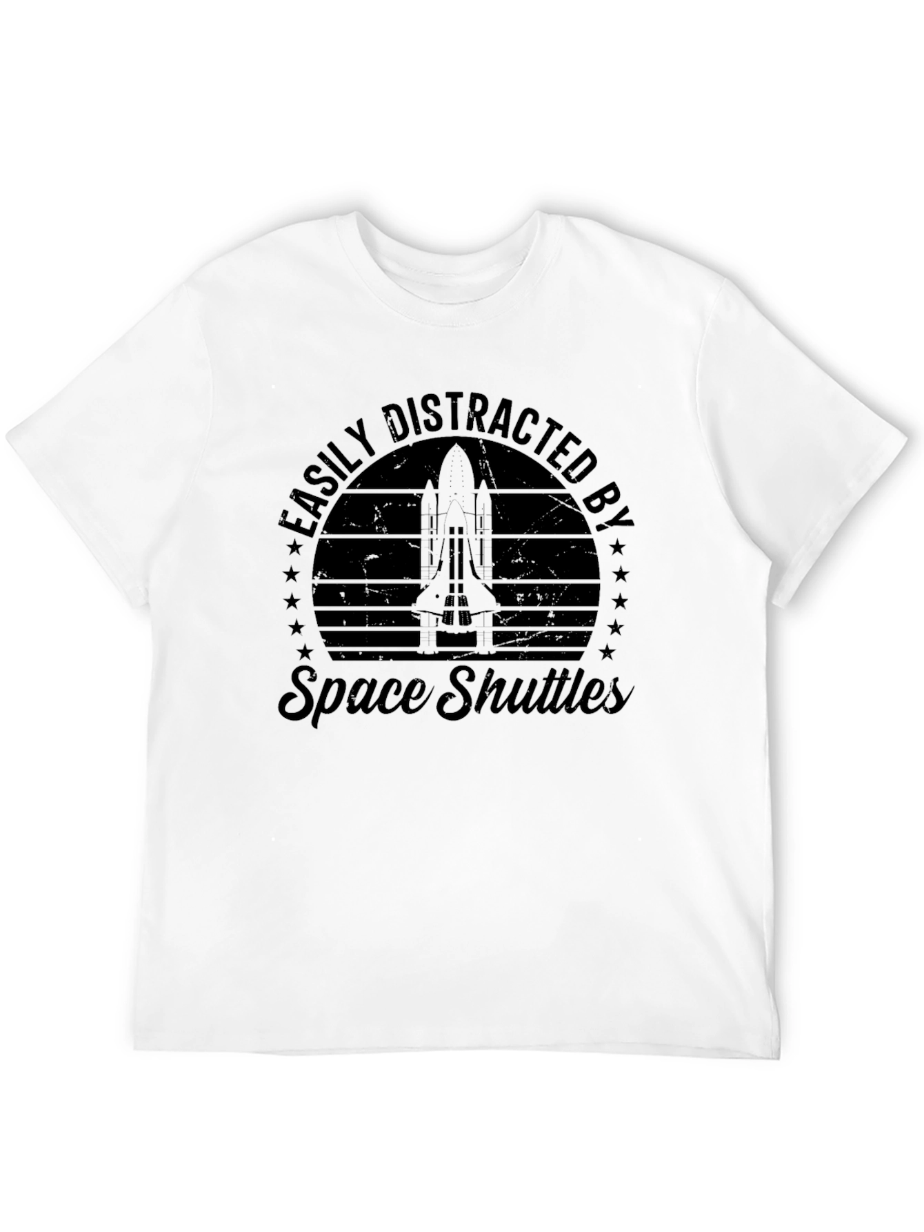 Easily Distracted by Space Shuttles T-Shirt