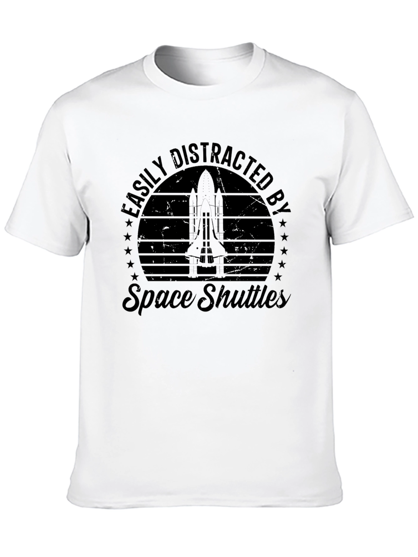 Easily Distracted by Space Shuttles T-Shirt