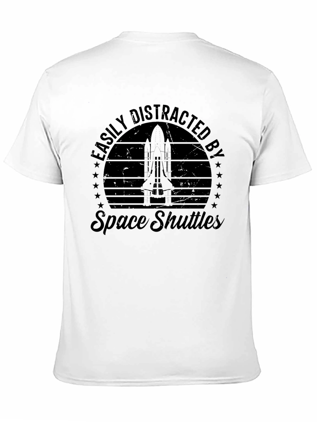 Easily Distracted by Space Shuttles T-Shirt