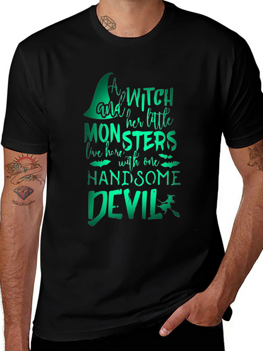 Witch and Her Little Monsters T-Shirt