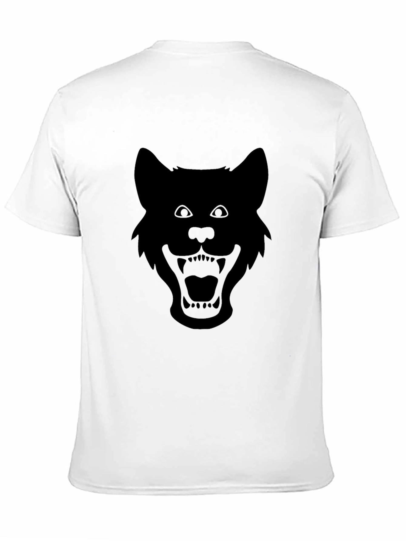 Black Wolf Graphic Tee - Fierce Style
