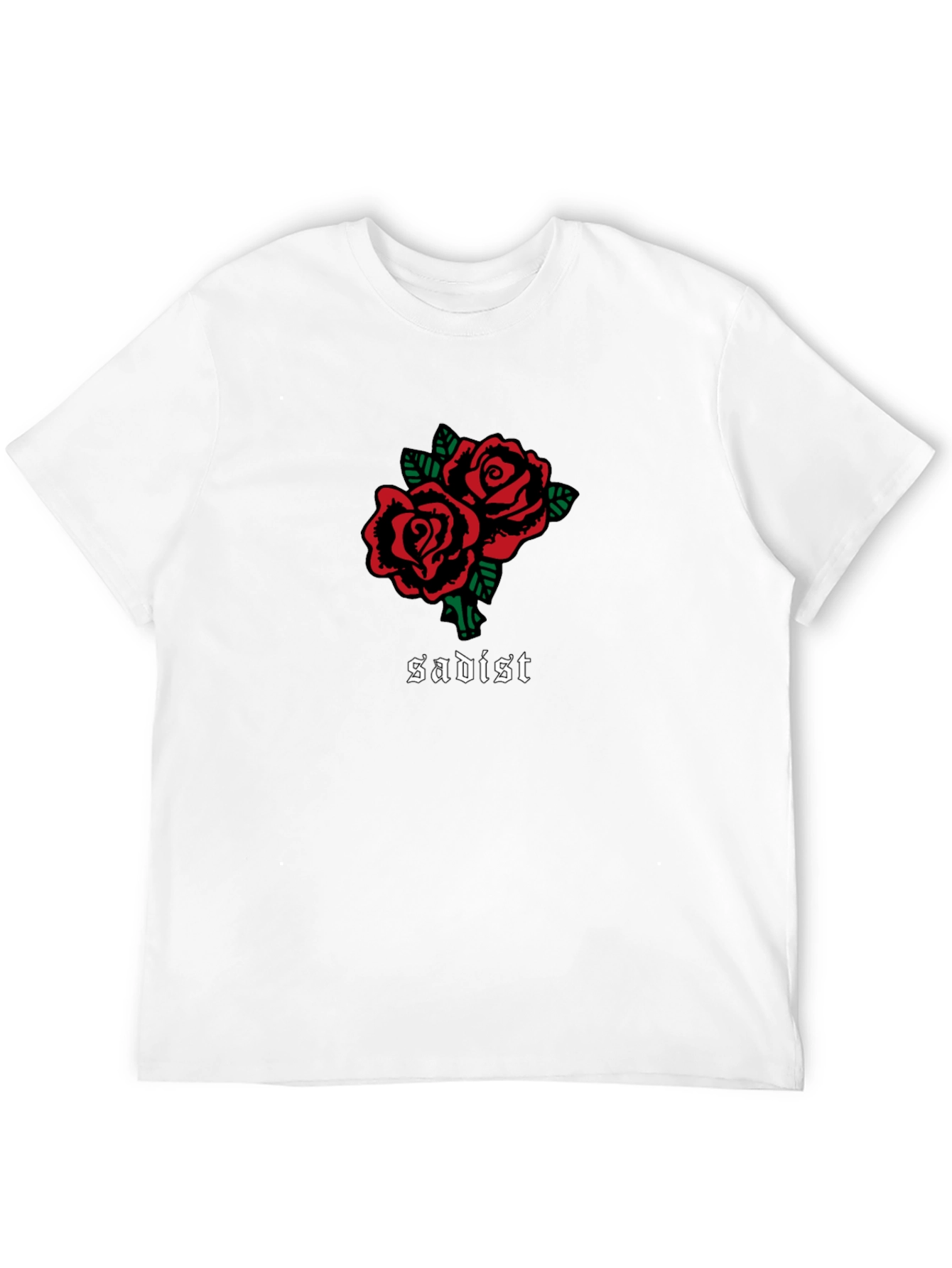 Sadist Rose T-Shirt - Black Unique Design