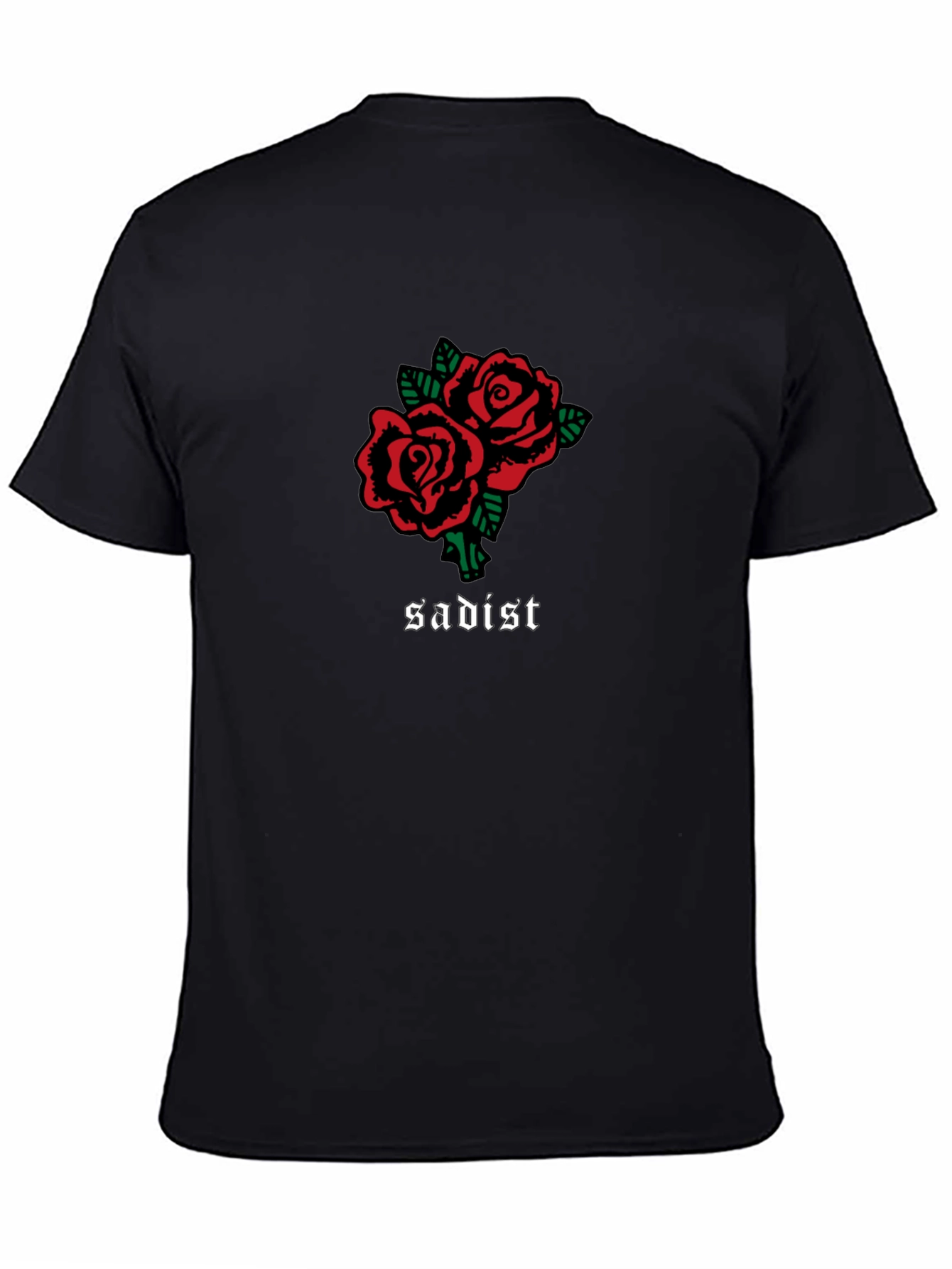 Sadist Rose T-Shirt - Black Unique Design