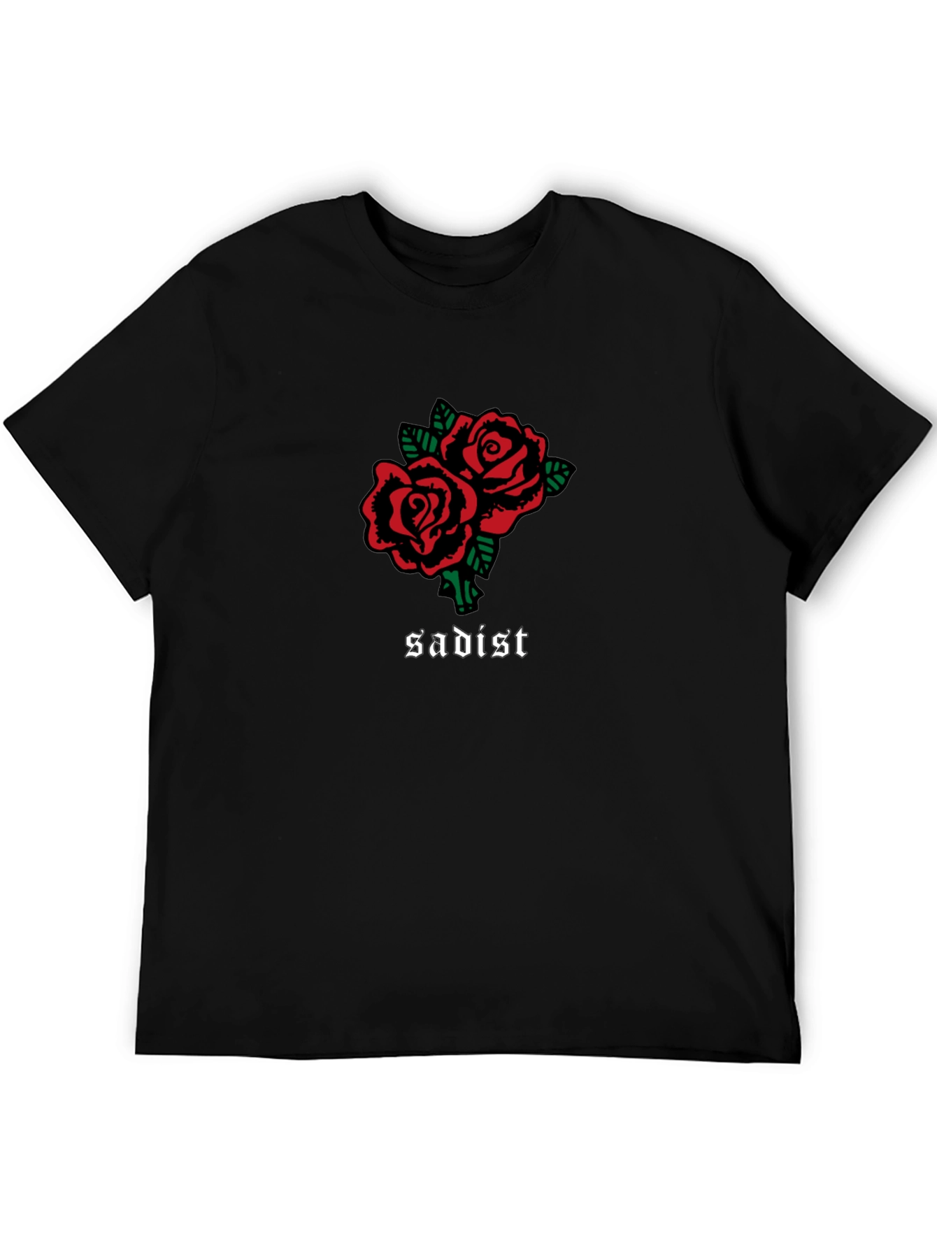 Sadist Rose T-Shirt - Black Unique Design
