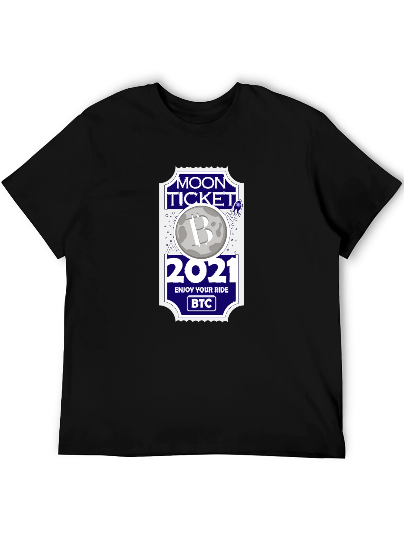 Moon Ticket 2021 BTC T-Shirt