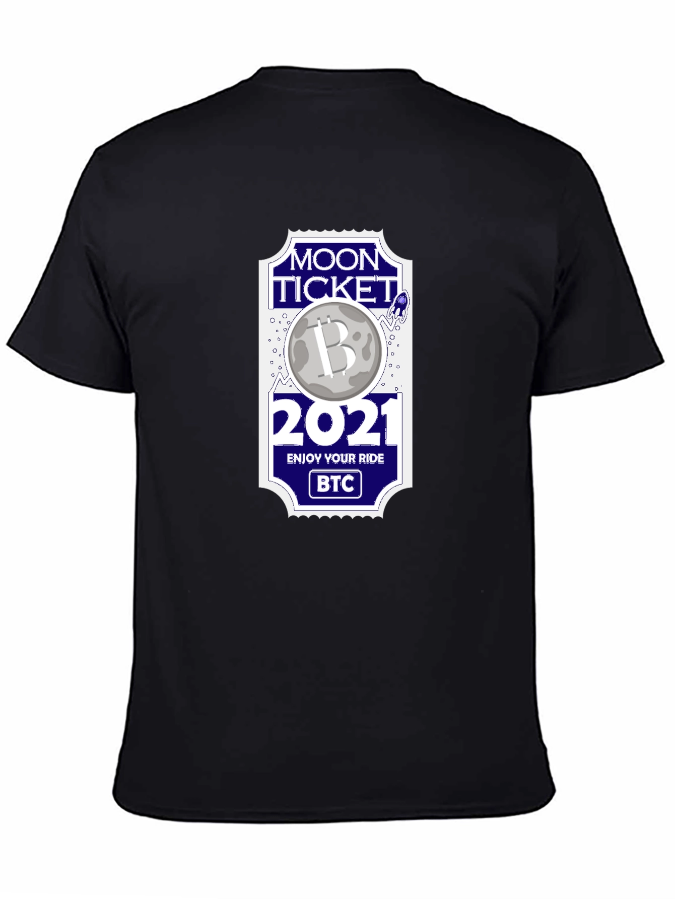 Moon Ticket 2021 BTC T-Shirt