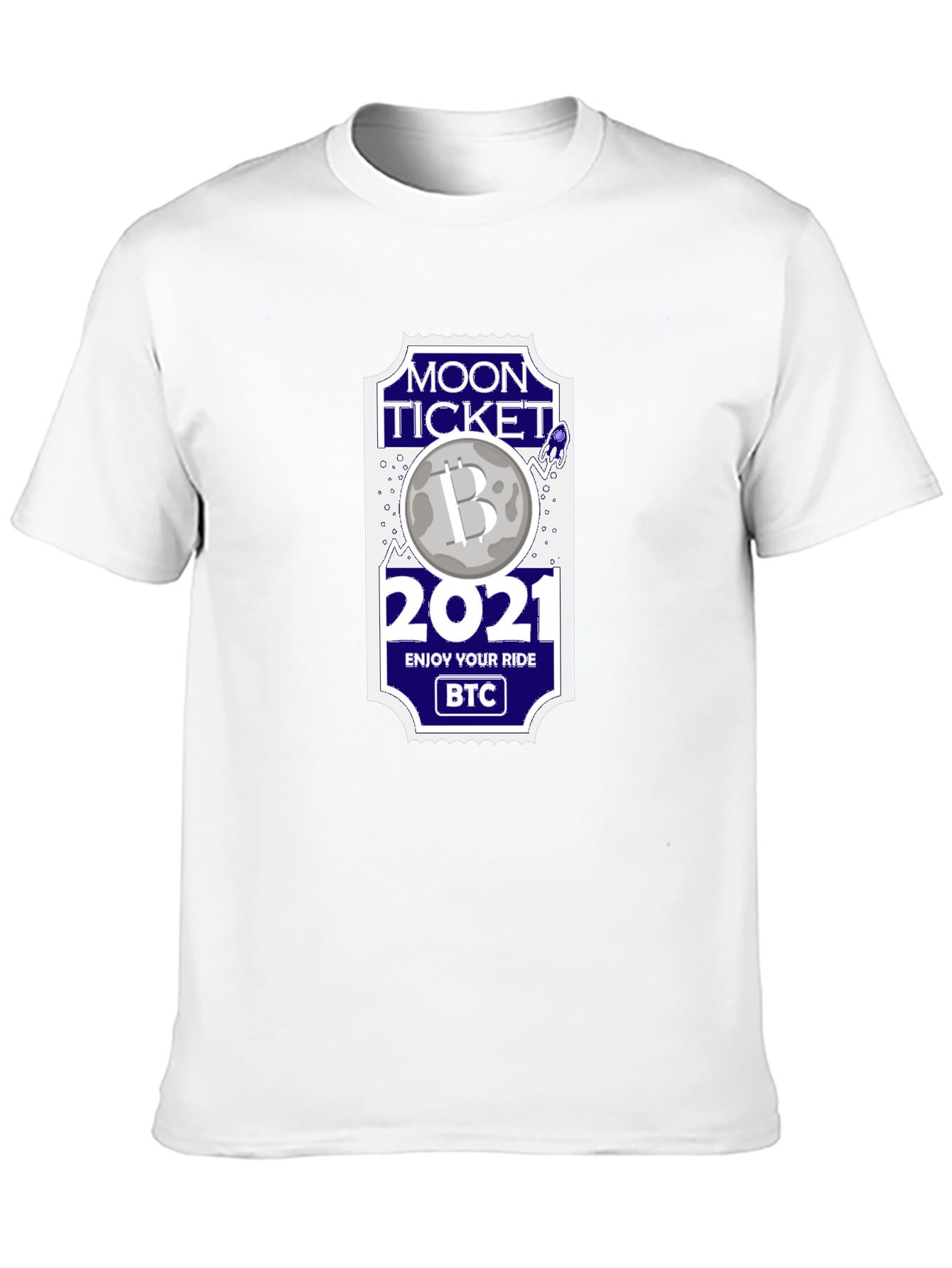 Moon Ticket 2021 BTC T-Shirt