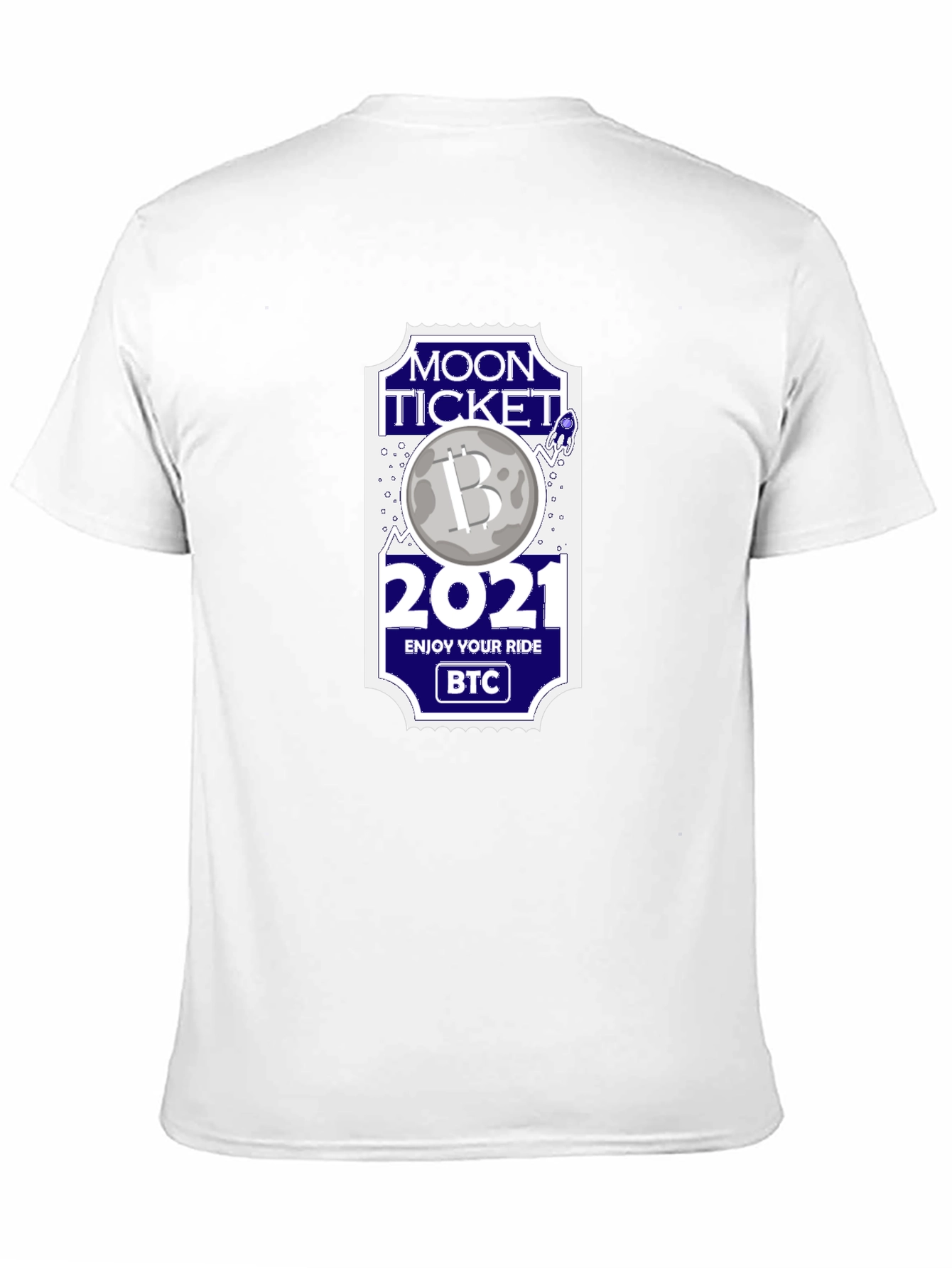Moon Ticket 2021 BTC T-Shirt