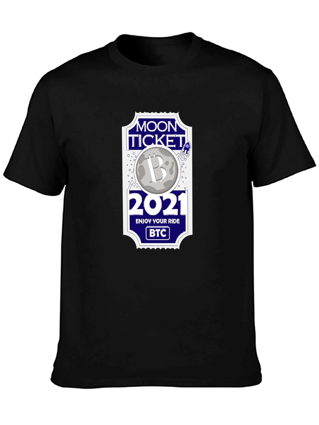 Moon Ticket 2021 BTC T-Shirt