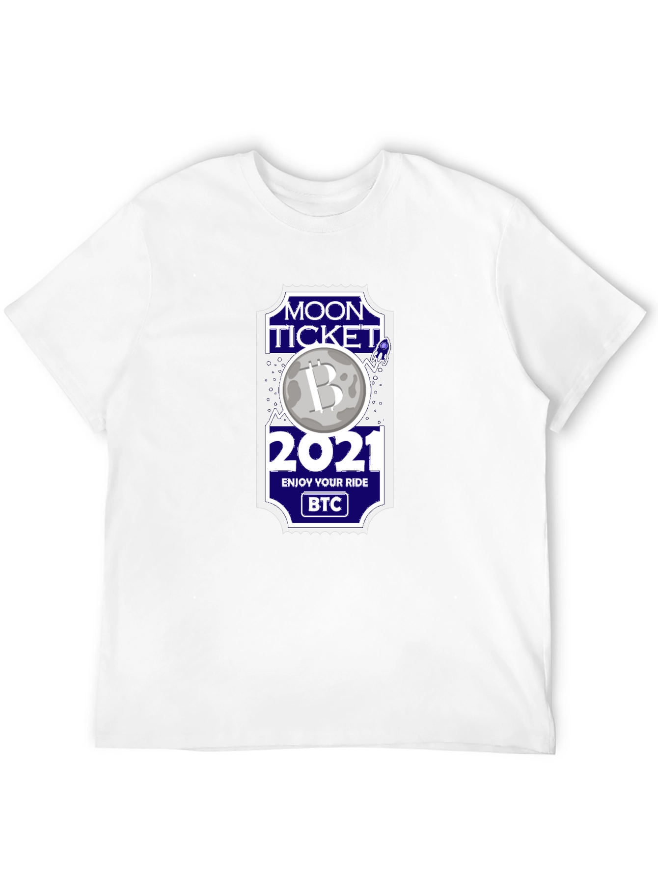 Moon Ticket 2021 BTC T-Shirt