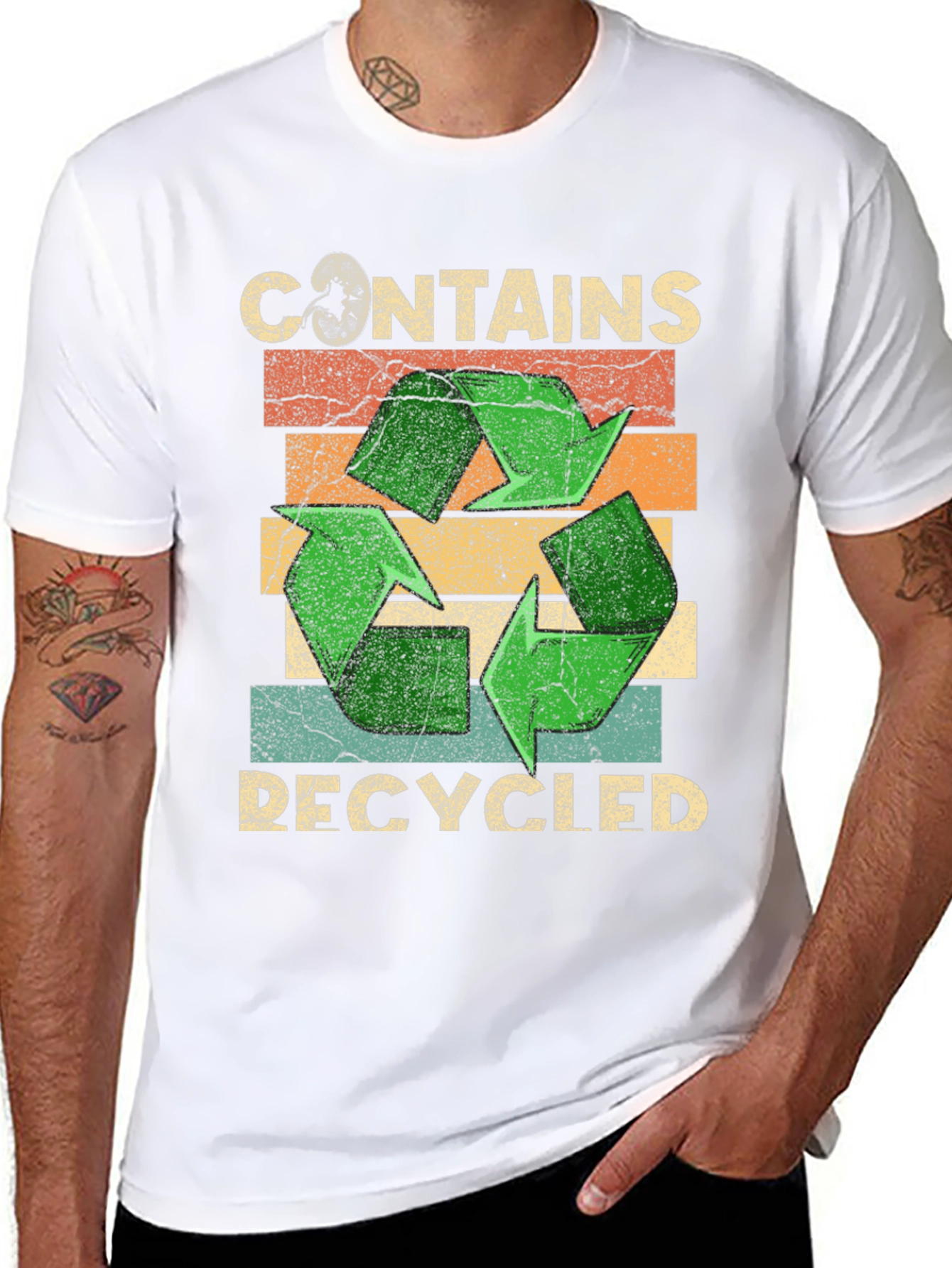 Contains Recycled Graphic T-Shirt