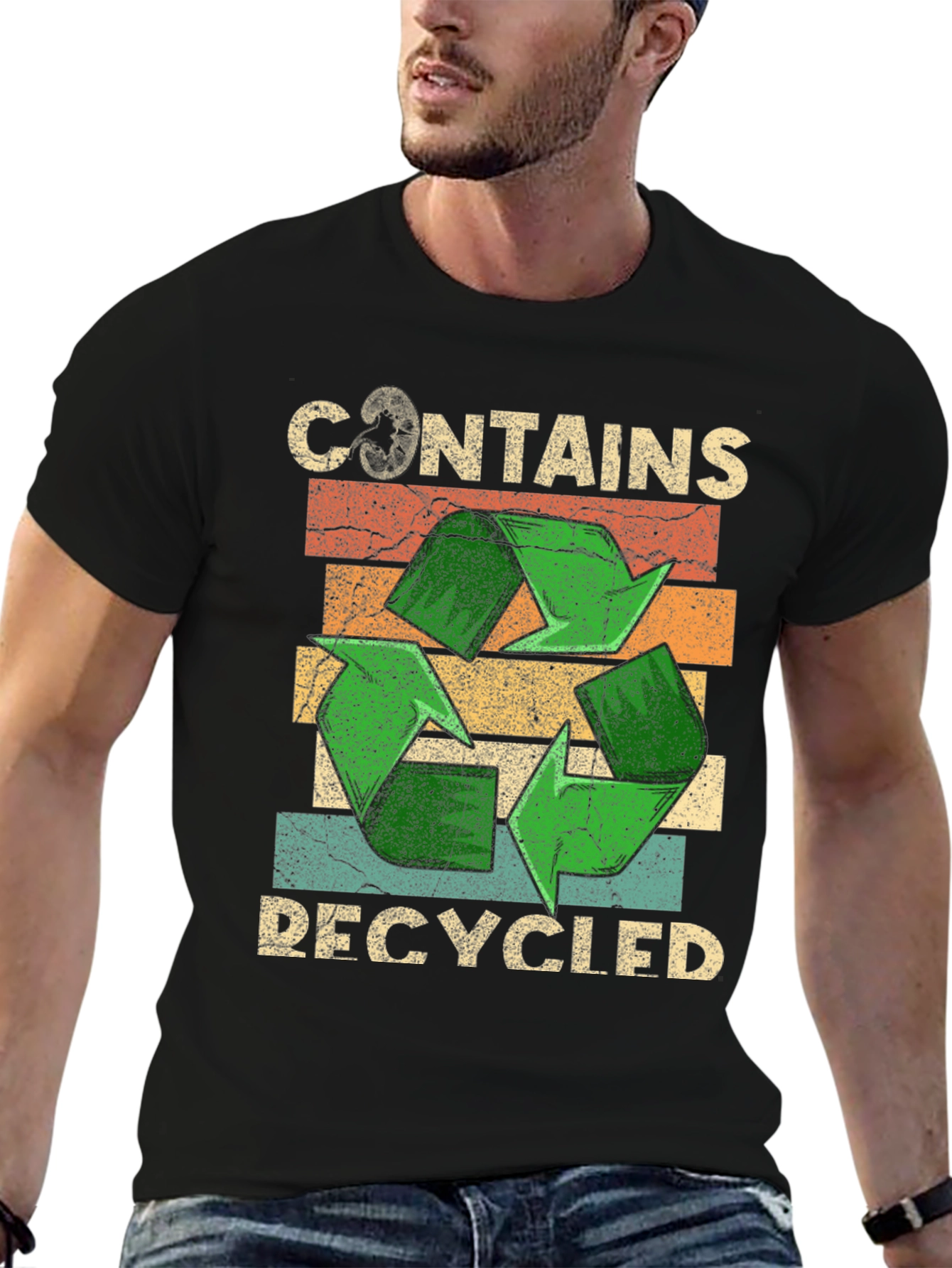 Contains Recycled Graphic T-Shirt