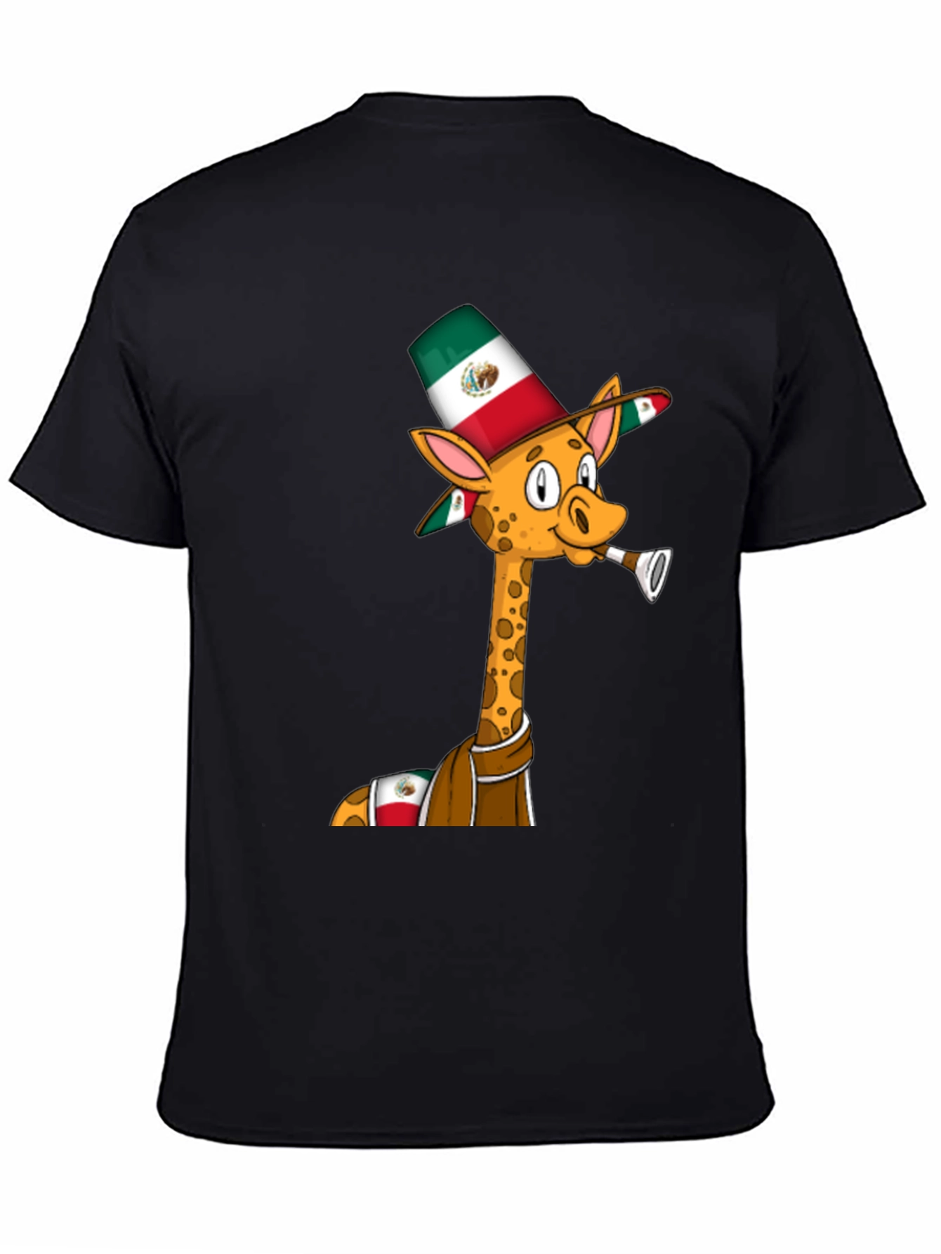 Fiesta Giraffe T-Shirt - Viva Mexico!