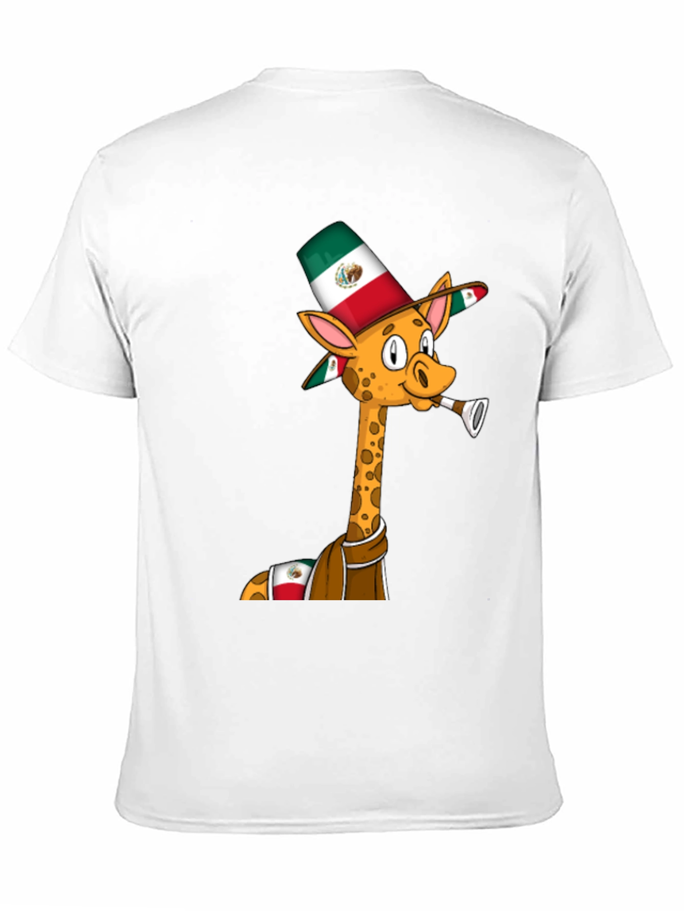 Fiesta Giraffe T-Shirt - Viva Mexico!