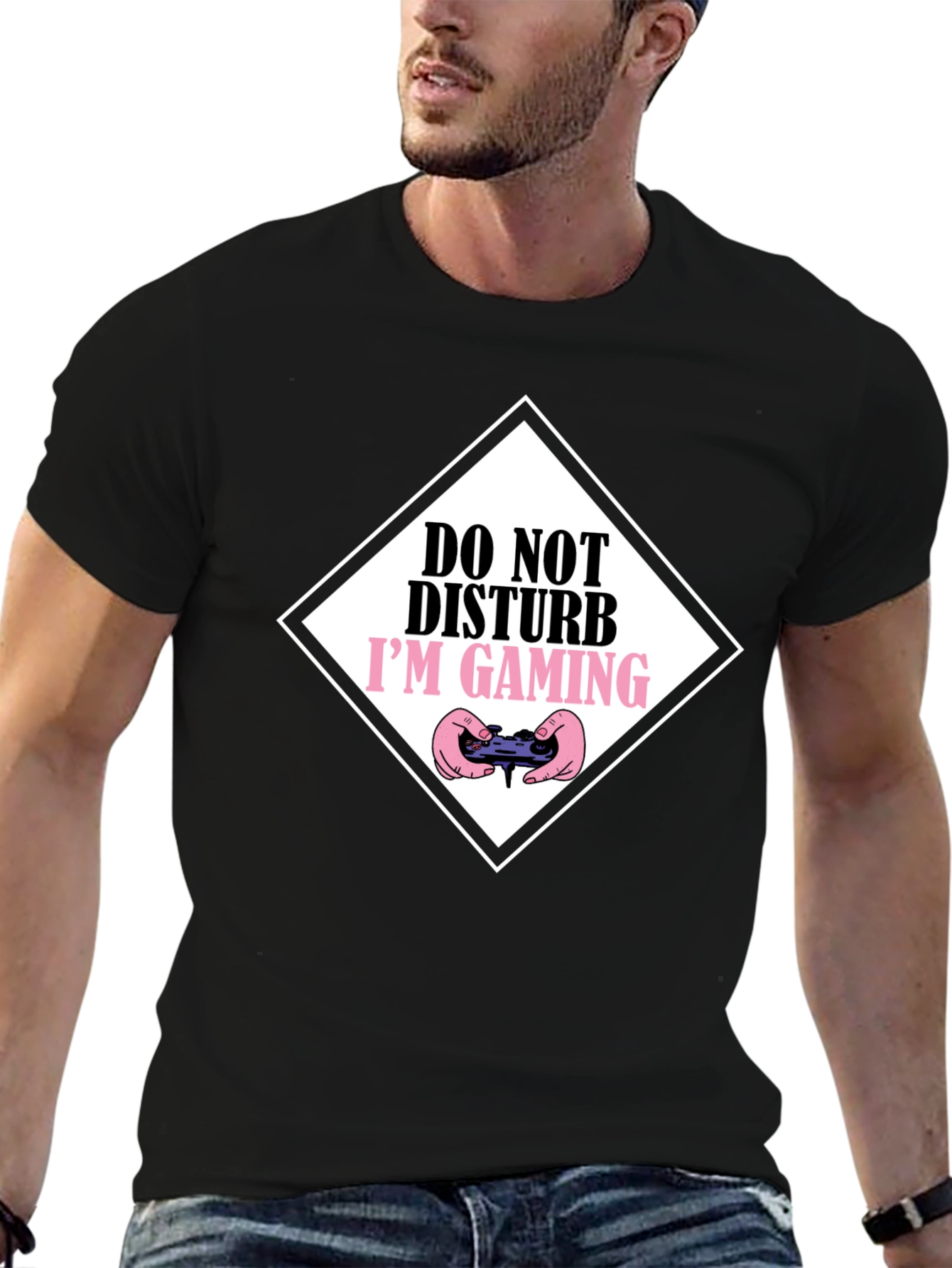 Do Not Disturb Gaming Black T-Shirt