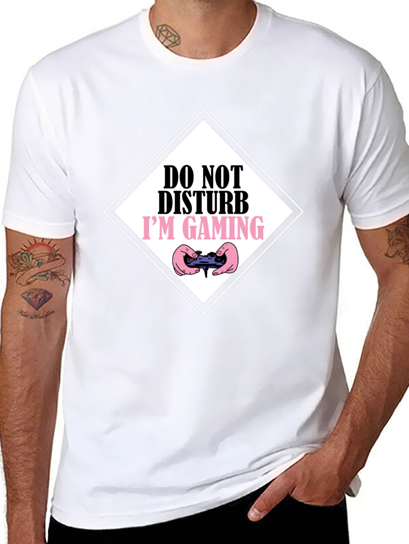 Do Not Disturb Gaming Black T-Shirt