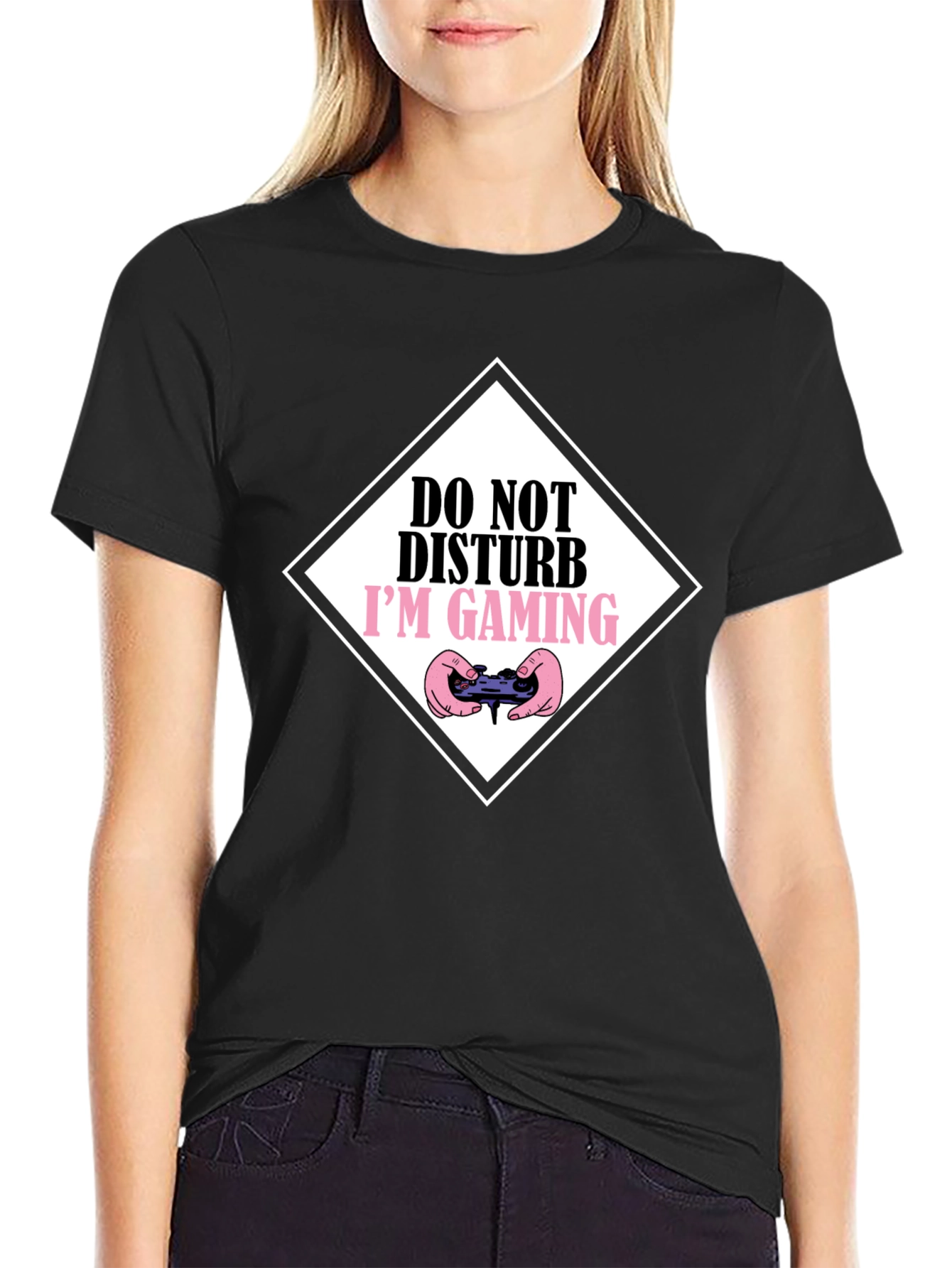 Do Not Disturb Gaming Black T-Shirt