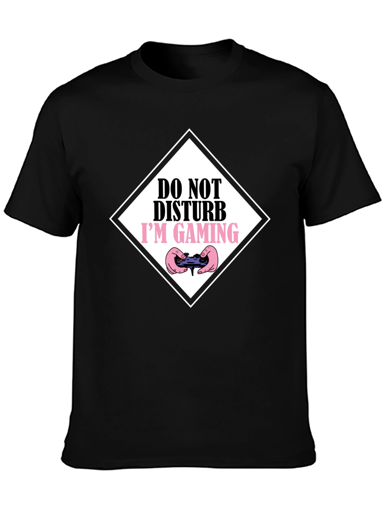 Do Not Disturb Gaming Black T-Shirt