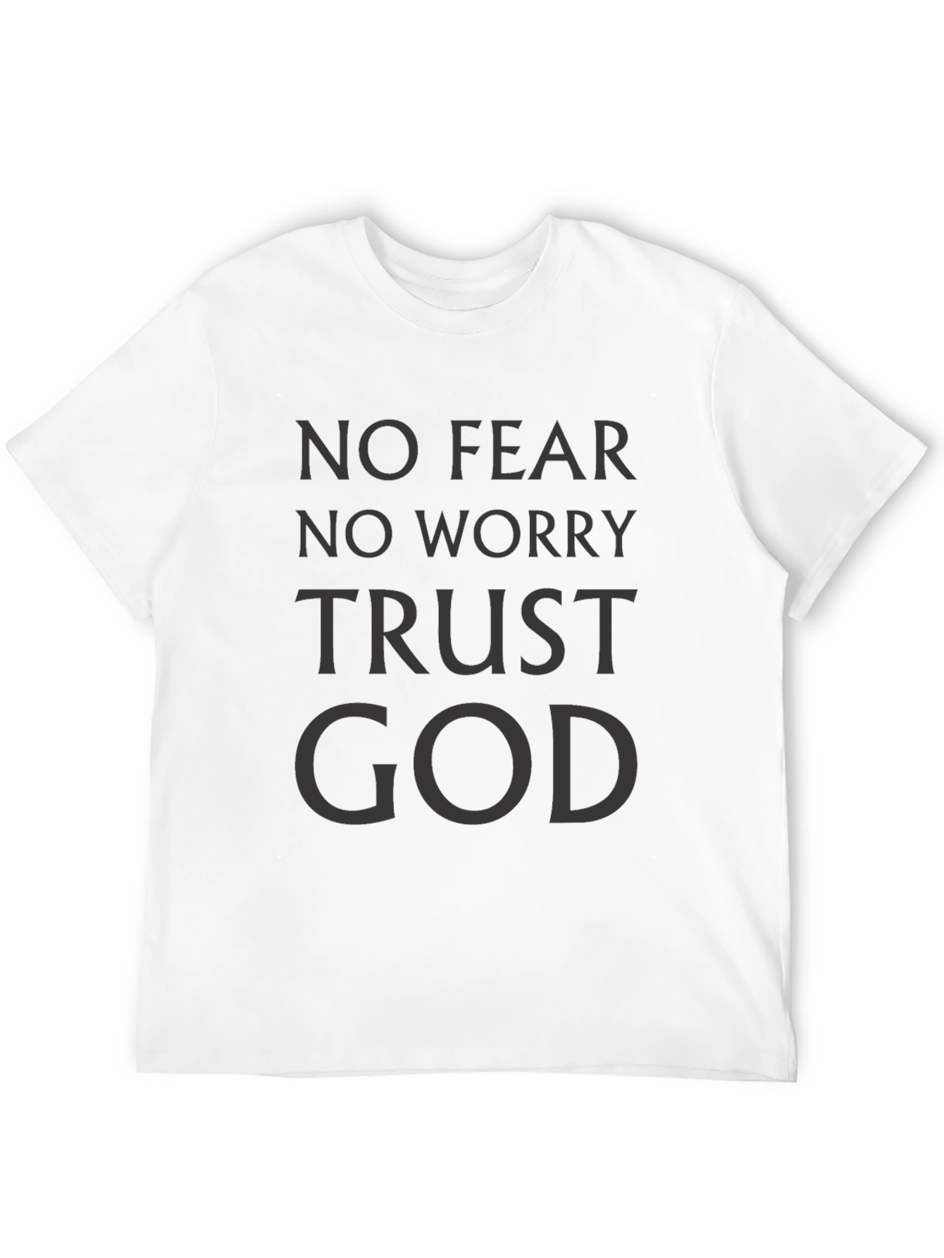 Trust God Black Graphic Tee