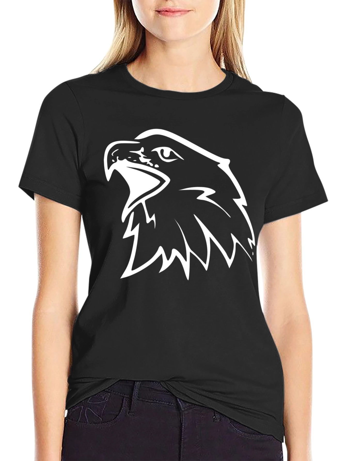 Eagle Graphic Tee - Cool Bird T-Shirt