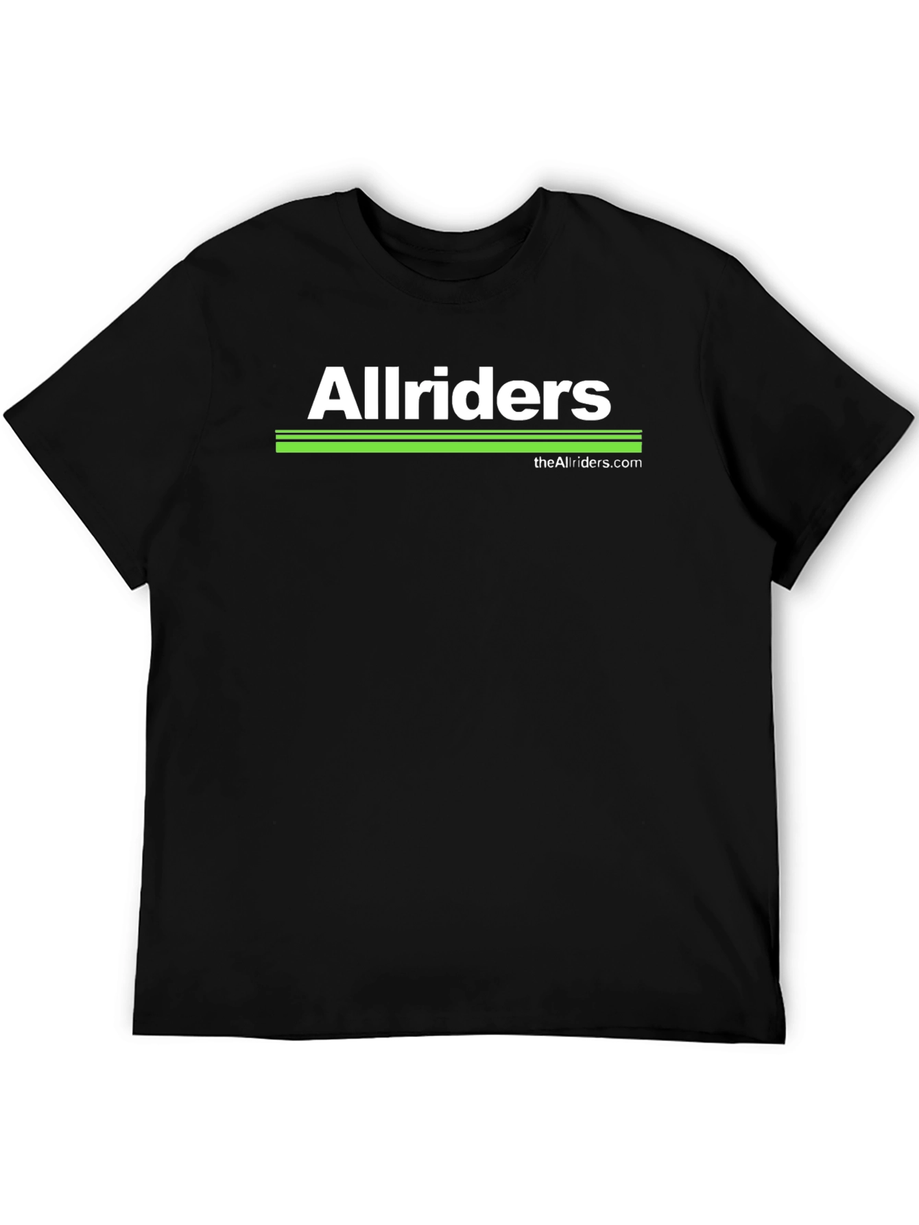 Allriders Black Graphic Tee