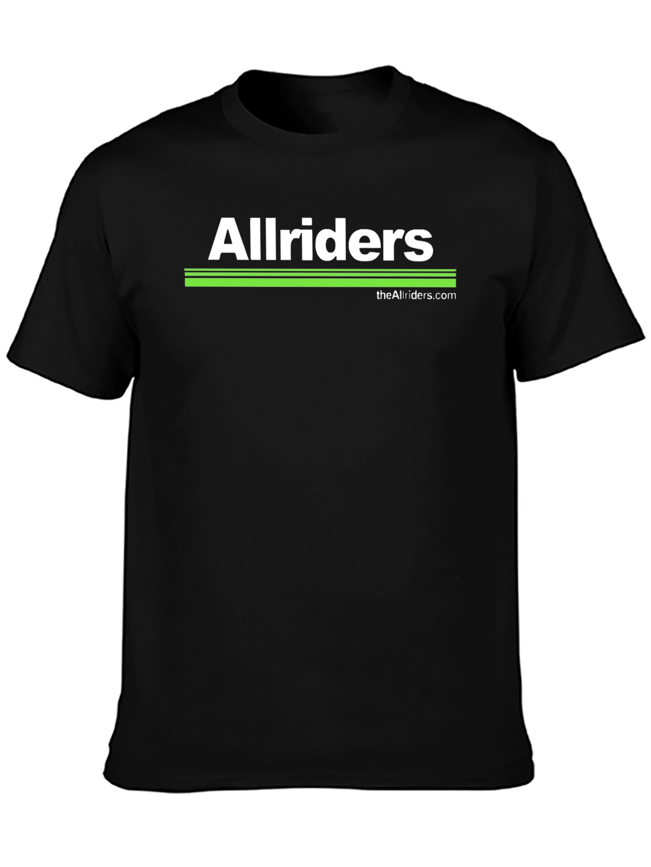 Allriders Black Graphic Tee