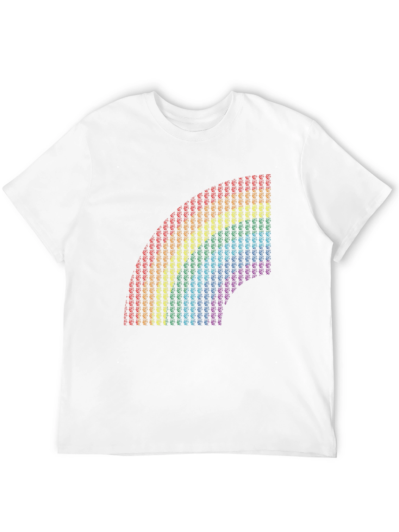 Rainbow Symbol T-Shirt - Black Pride Tee