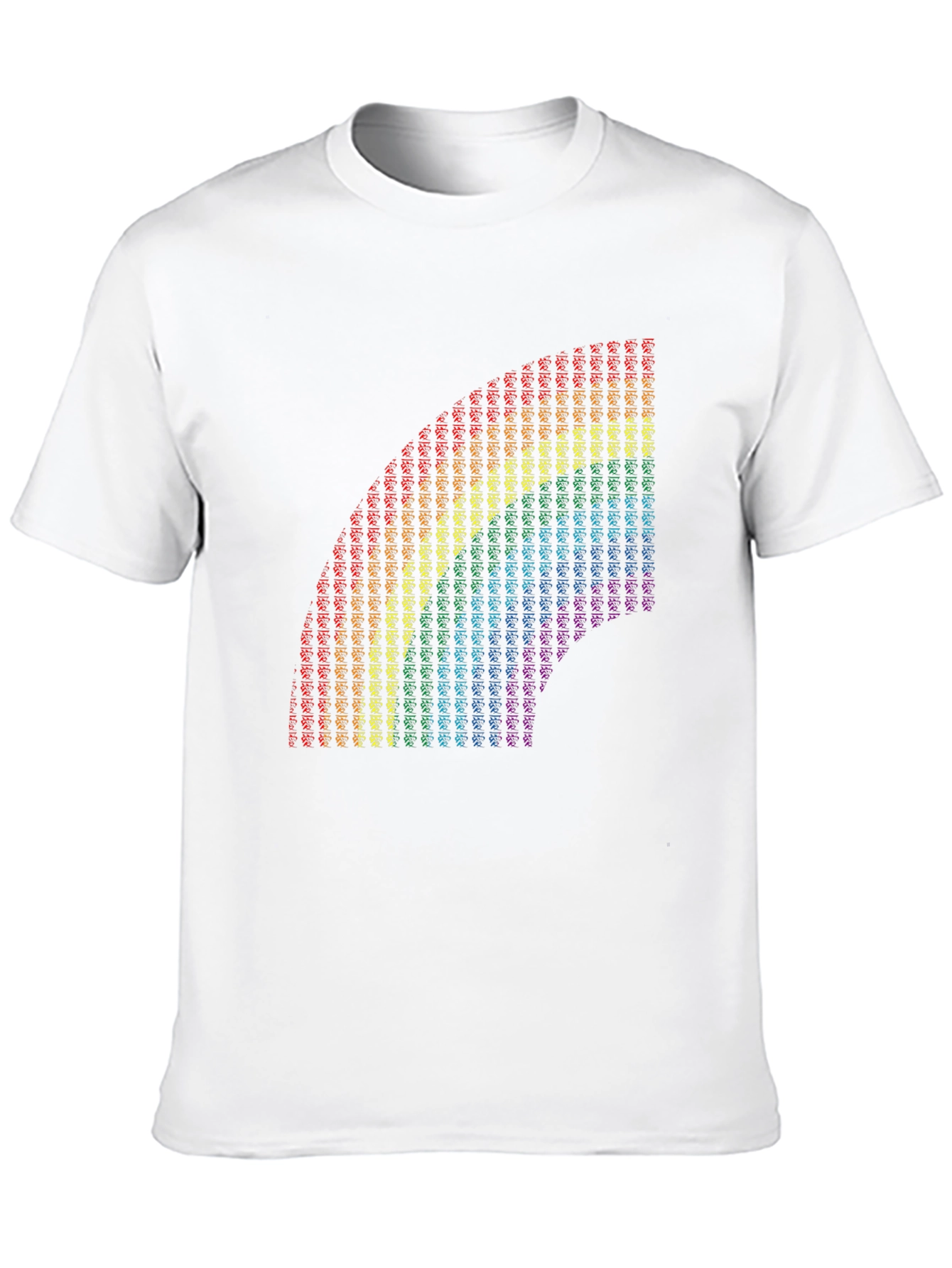 Rainbow Symbol T-Shirt - Black Pride Tee