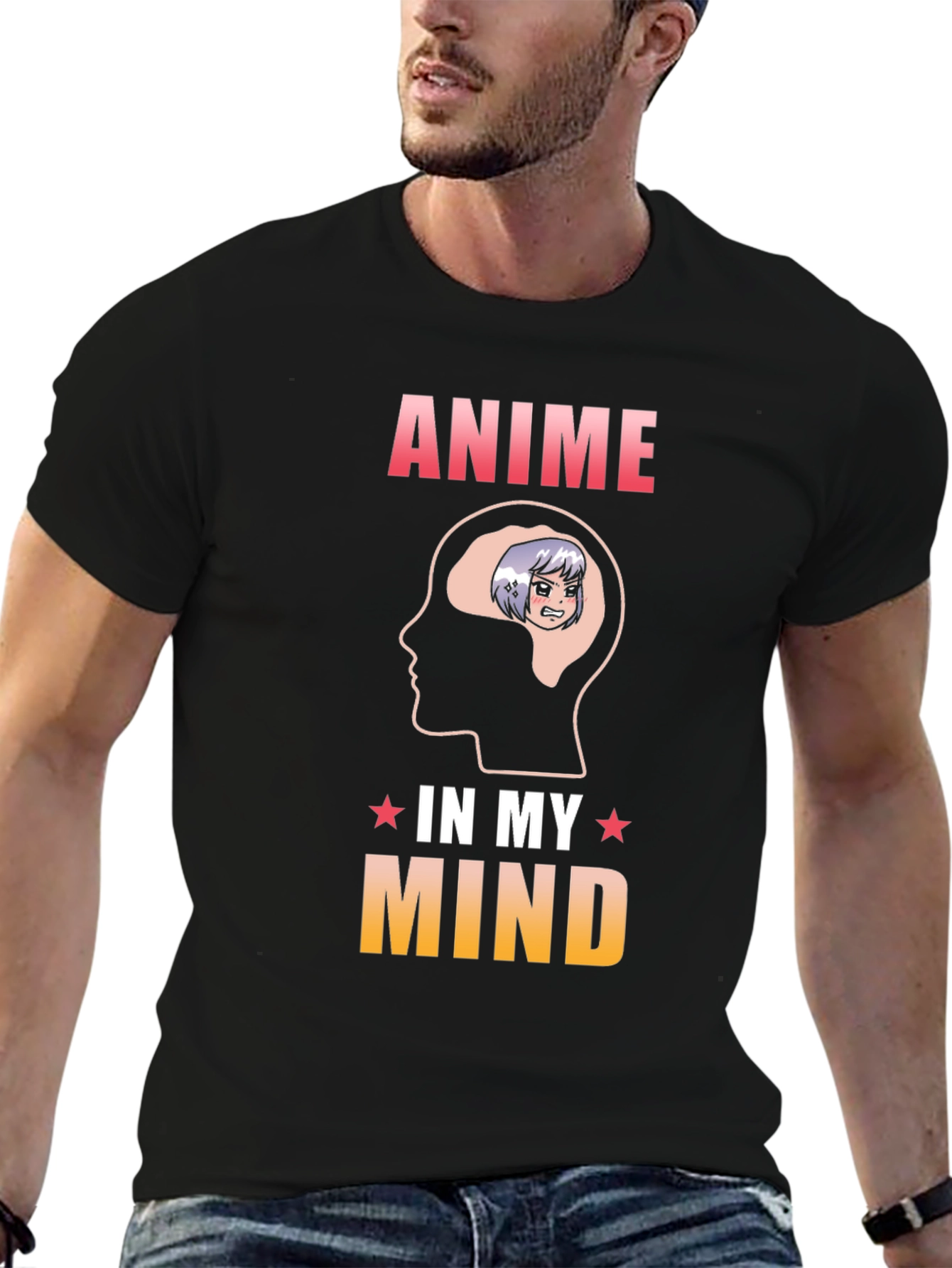 Anime in My Mind Graphic T-Shirt