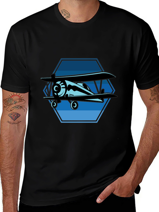 Vintage Biplane Graphic Tee