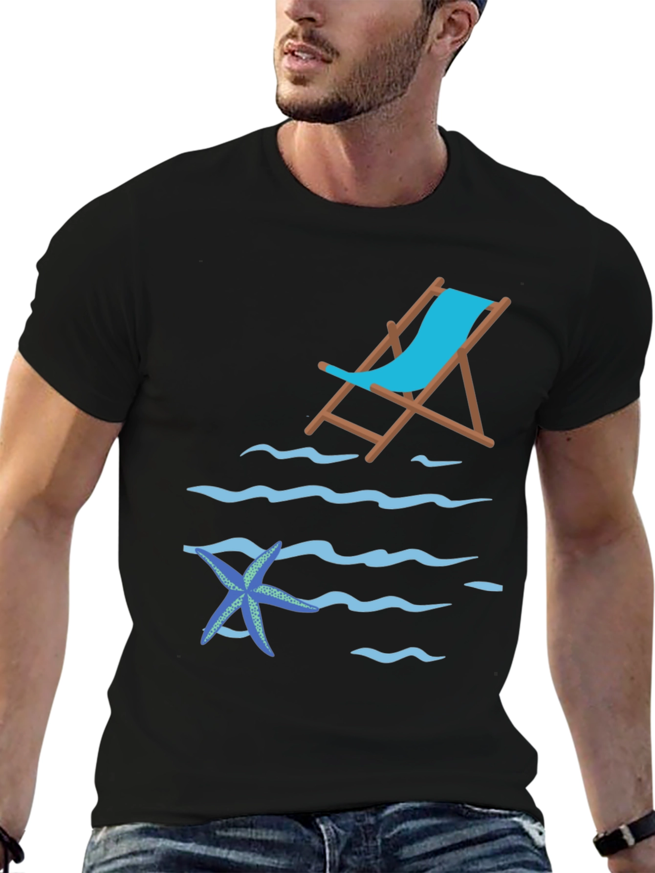 Beach Chair T-Shirt - Vacation Vibes