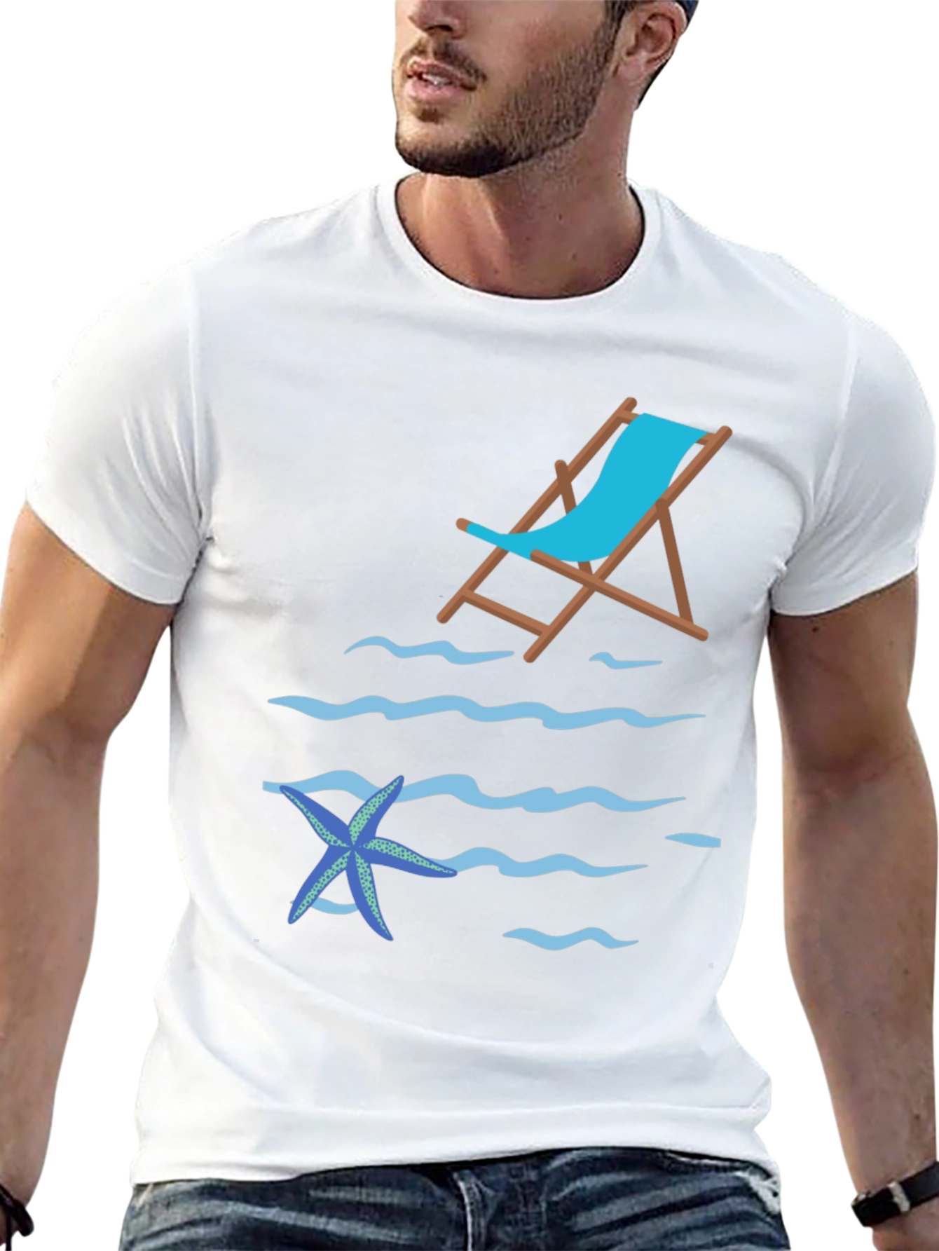 Beach Chair T-Shirt - Vacation Vibes