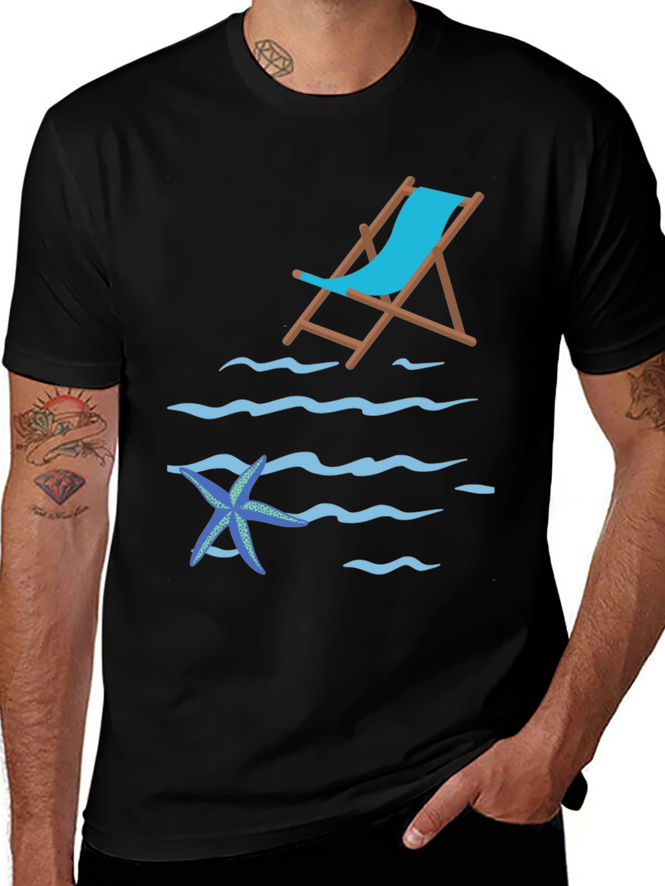 Beach Chair T-Shirt - Vacation Vibes