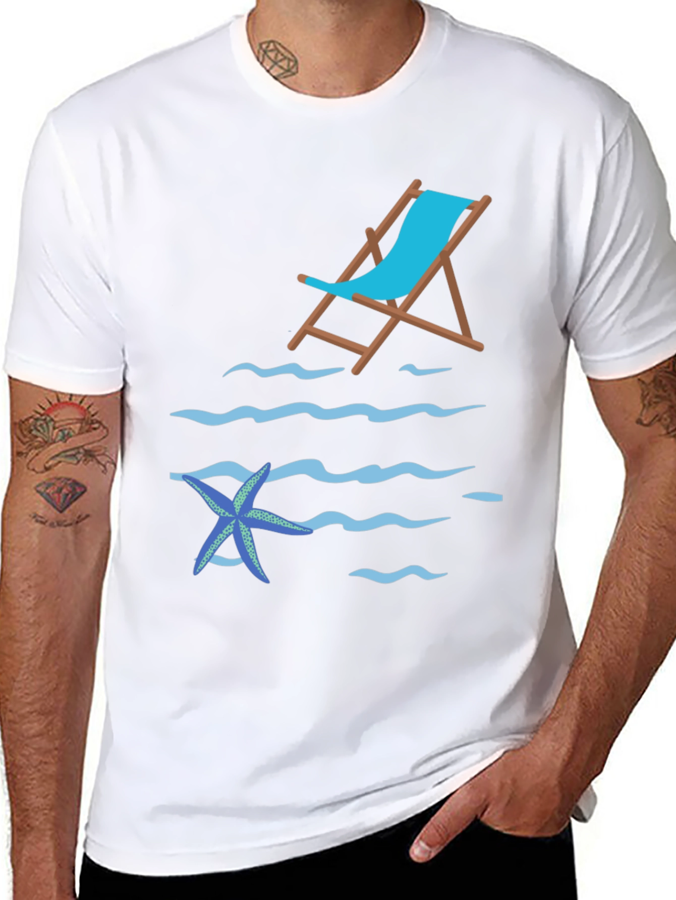 Beach Chair T-Shirt - Vacation Vibes