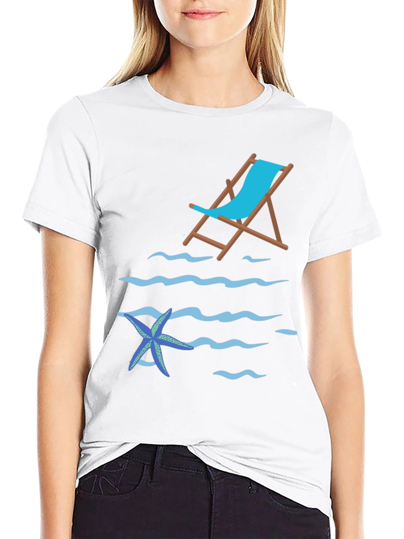 Beach Chair T-Shirt - Vacation Vibes