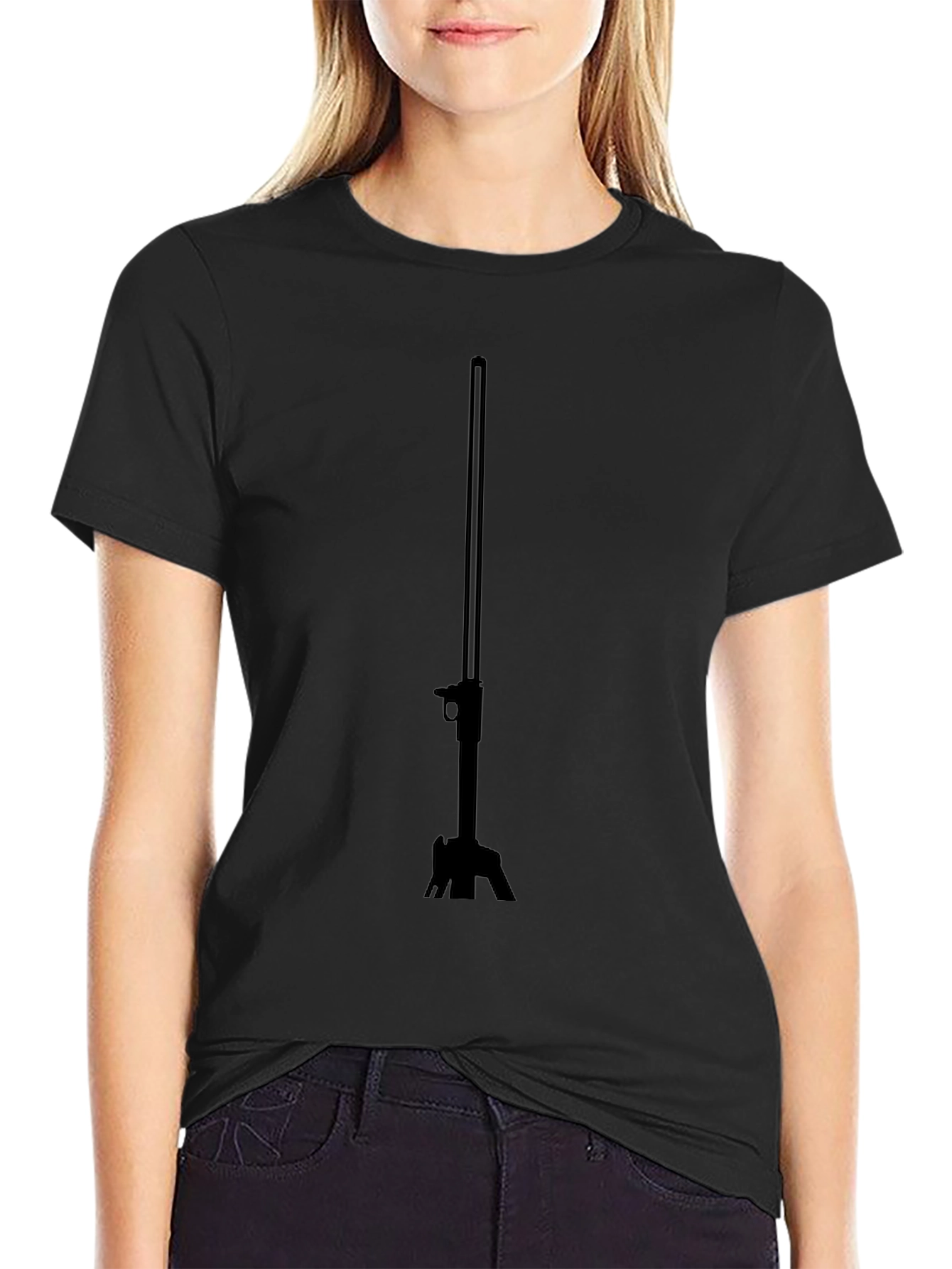Silhouette Stand T-Shirt - Black
