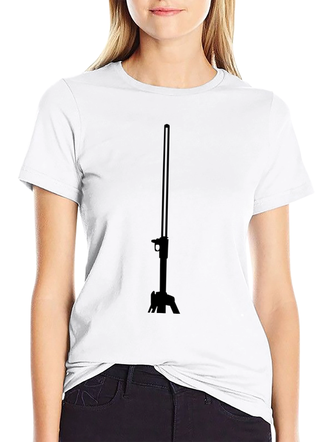 Silhouette Stand T-Shirt - Black