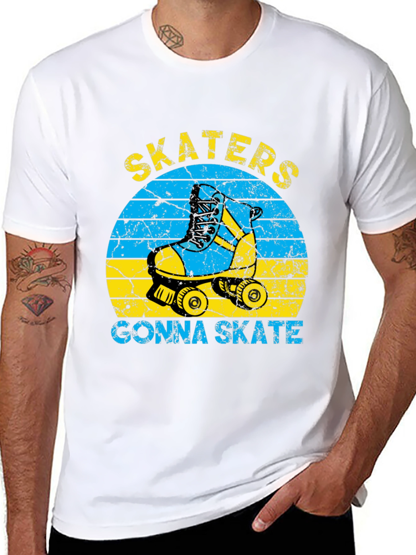 Skaters Gonna Skate Graphic Tee
