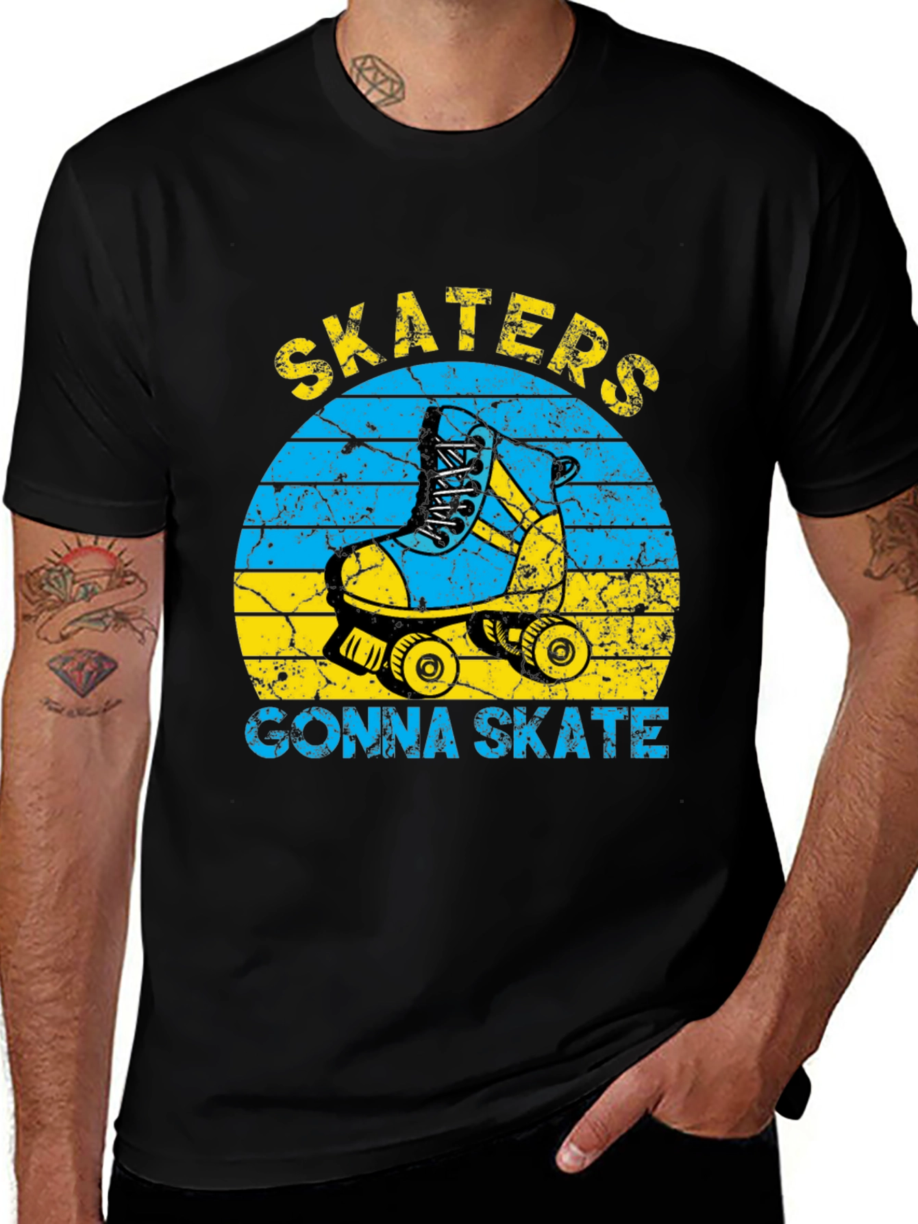 Skaters Gonna Skate Graphic Tee