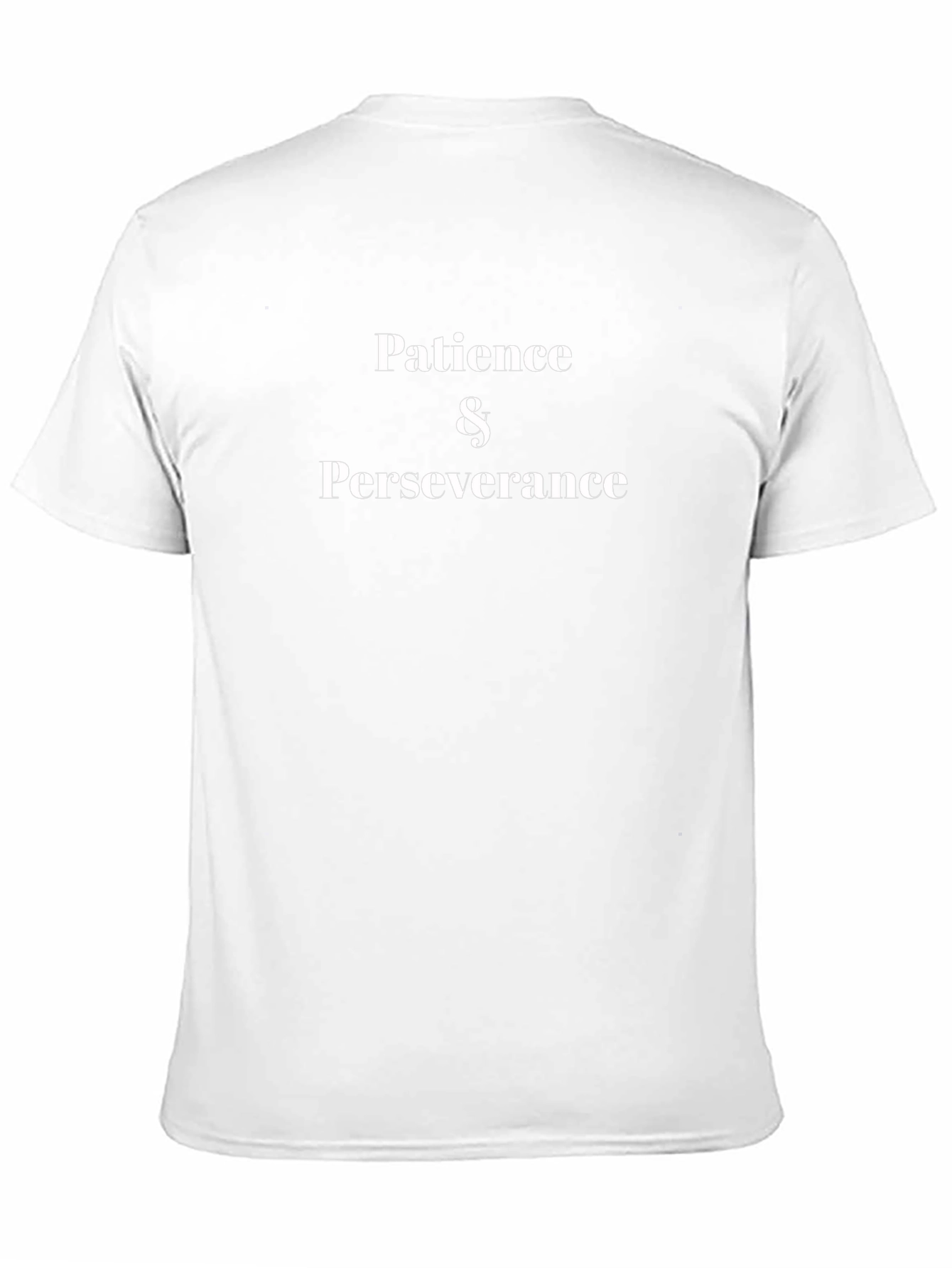 Patience & Perseverance Black T-Shirt
