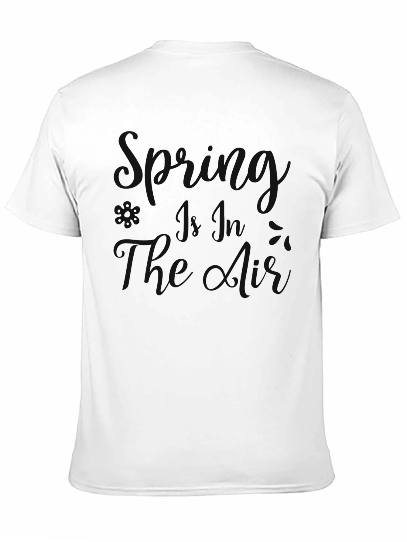Mens Black Graphic Tee - Casual Style