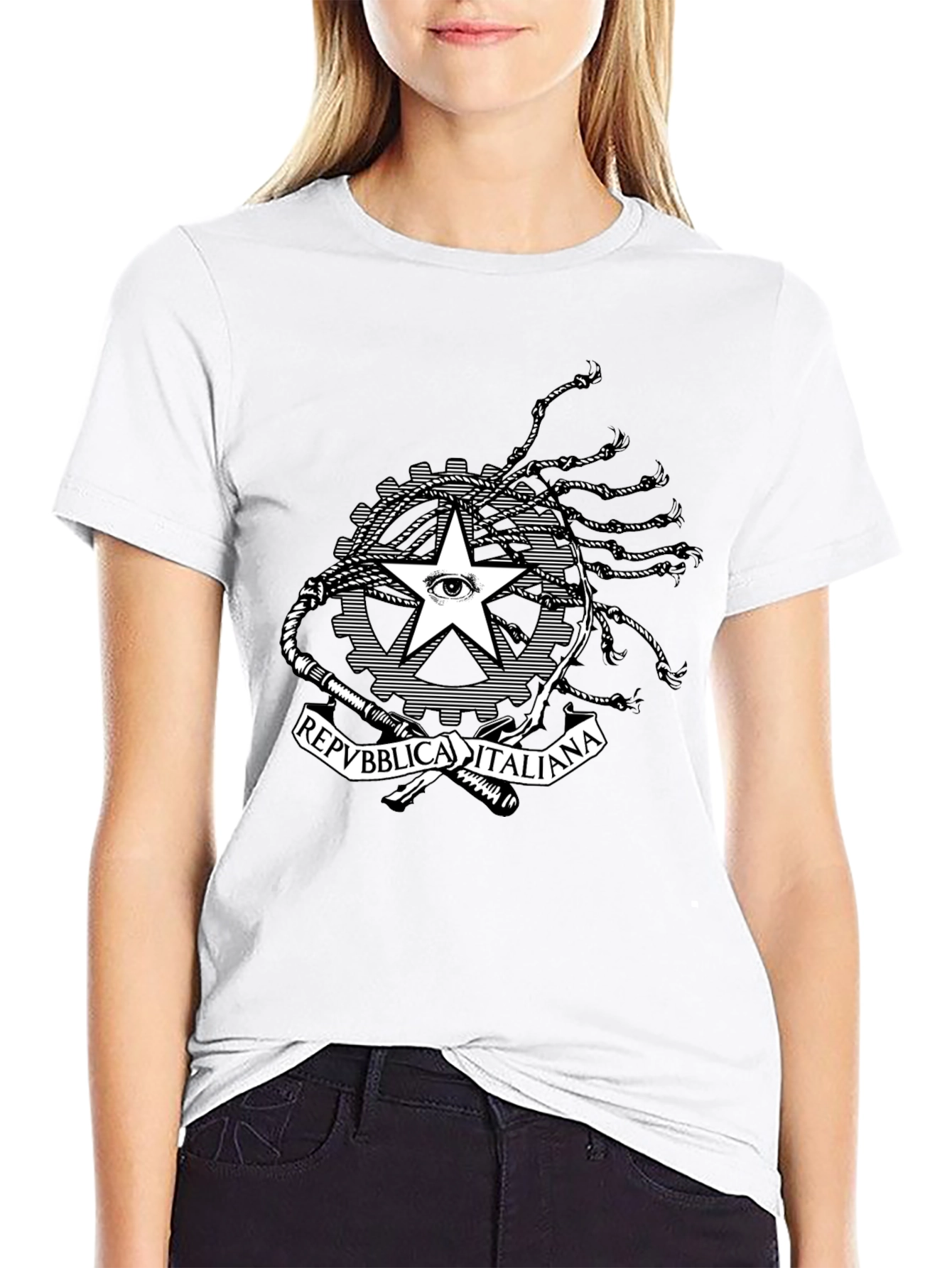 Italian Republic Emblem T-Shirt