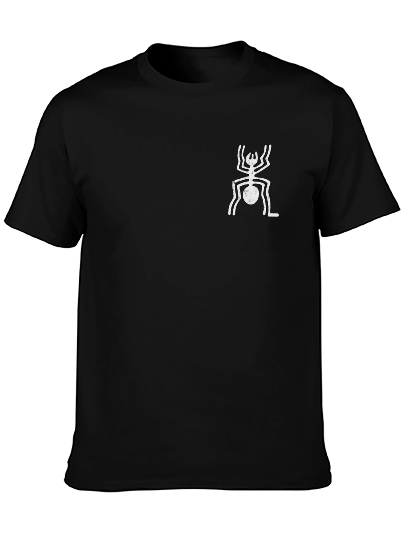 Cool Black Tee with Abstract Graphic