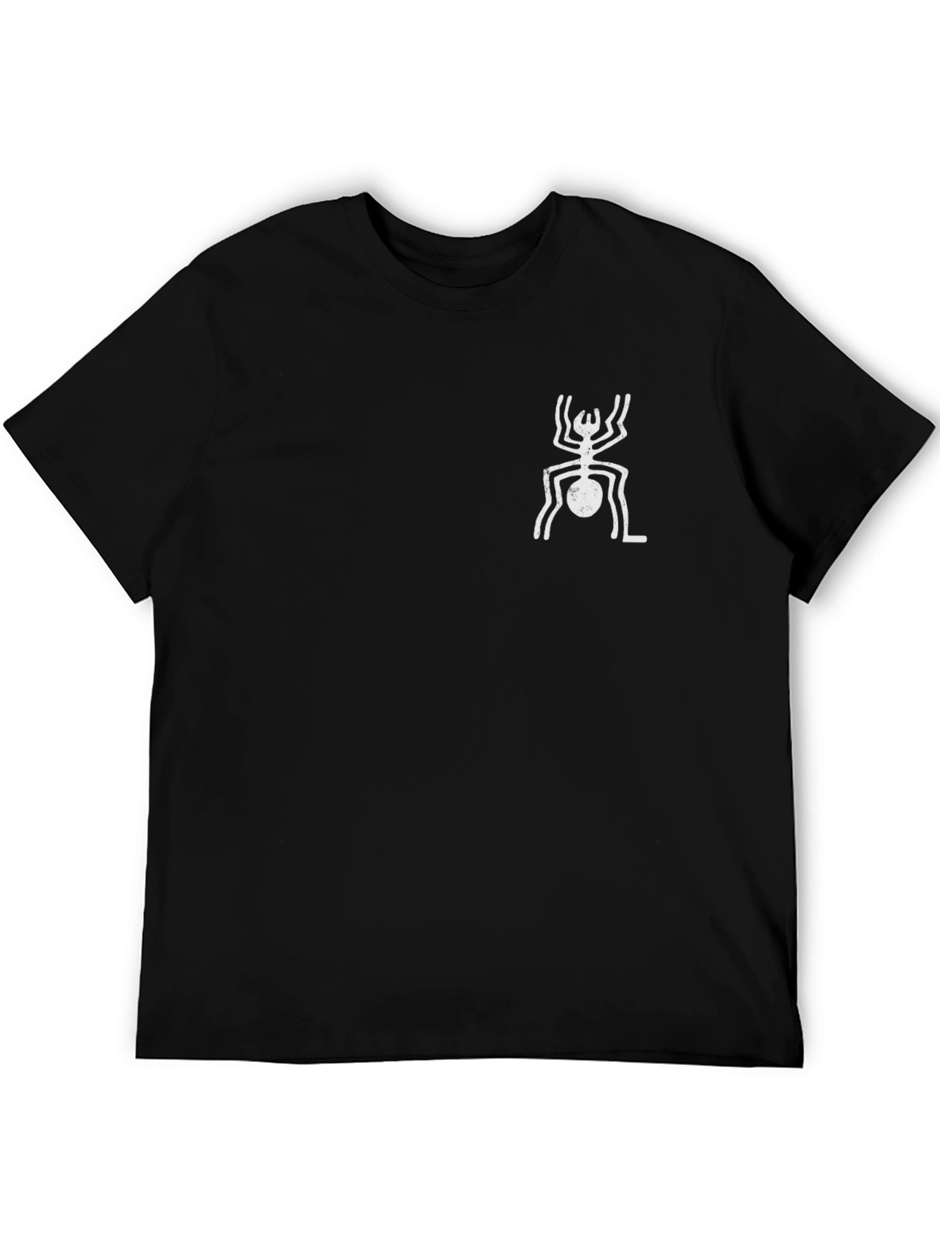 Cool Black Tee with Abstract Graphic