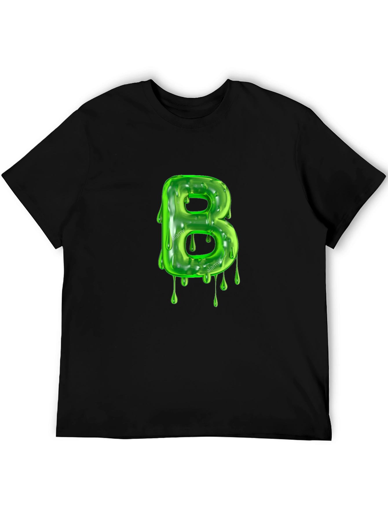 Slime Letter B T-Shirt - Fun Unique Design