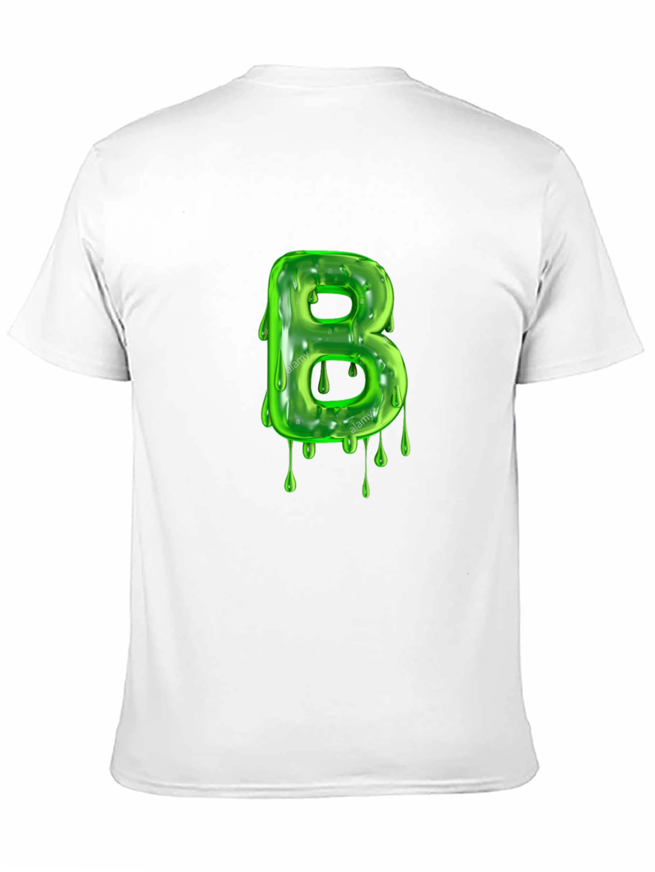 Slime Letter B T-Shirt - Fun Unique Design