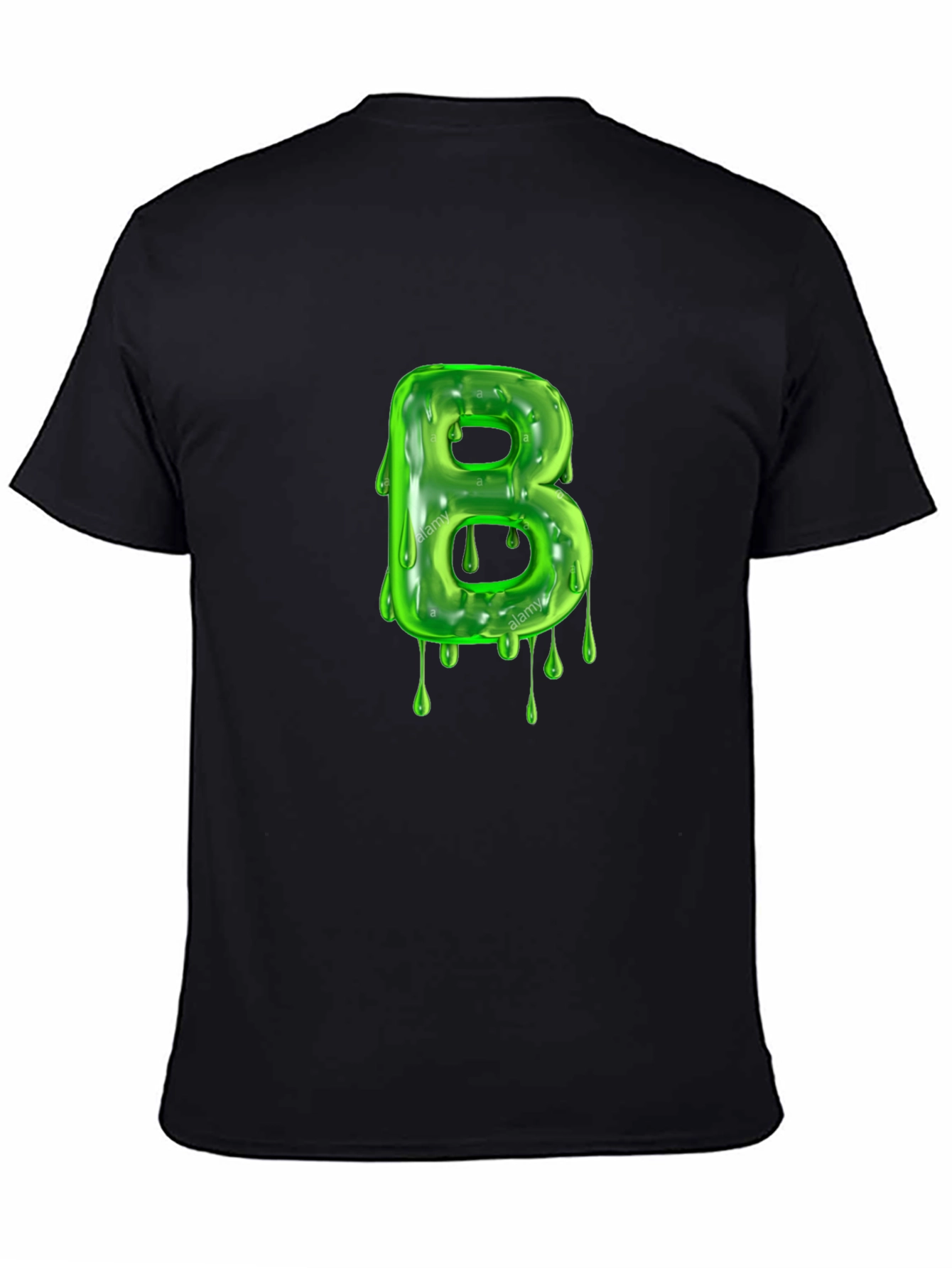 Slime Letter B T-Shirt - Fun Unique Design