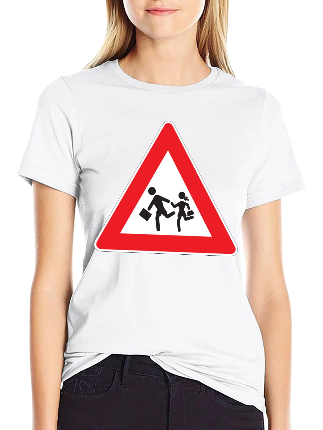 School Zone T-Shirt - Black Cotton Tee