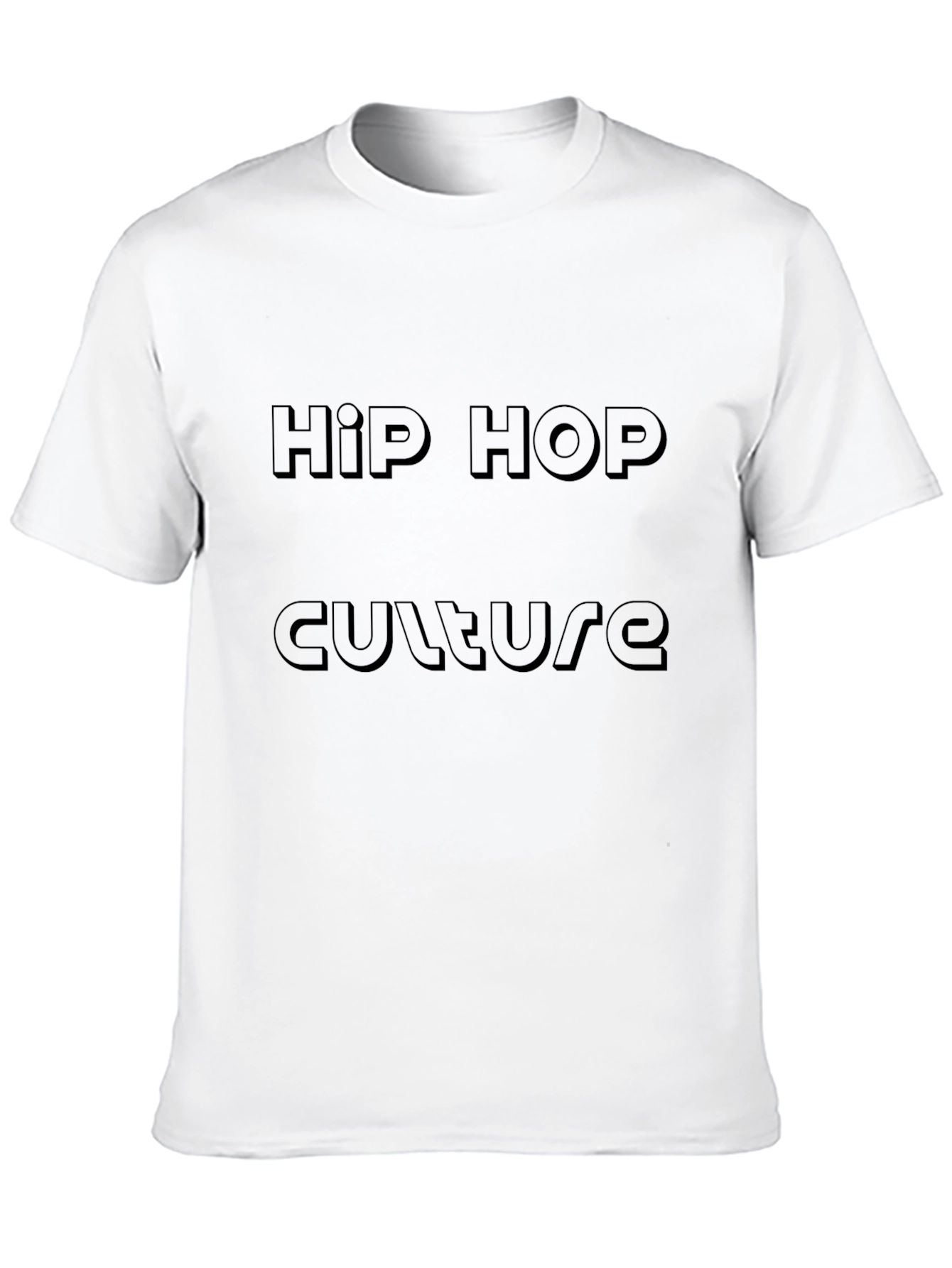 Hip Hop Culture Black T-Shirt